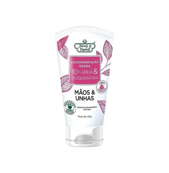 Loção Hidratante Flores E Vegetais Hidratação Max Uréia 60g