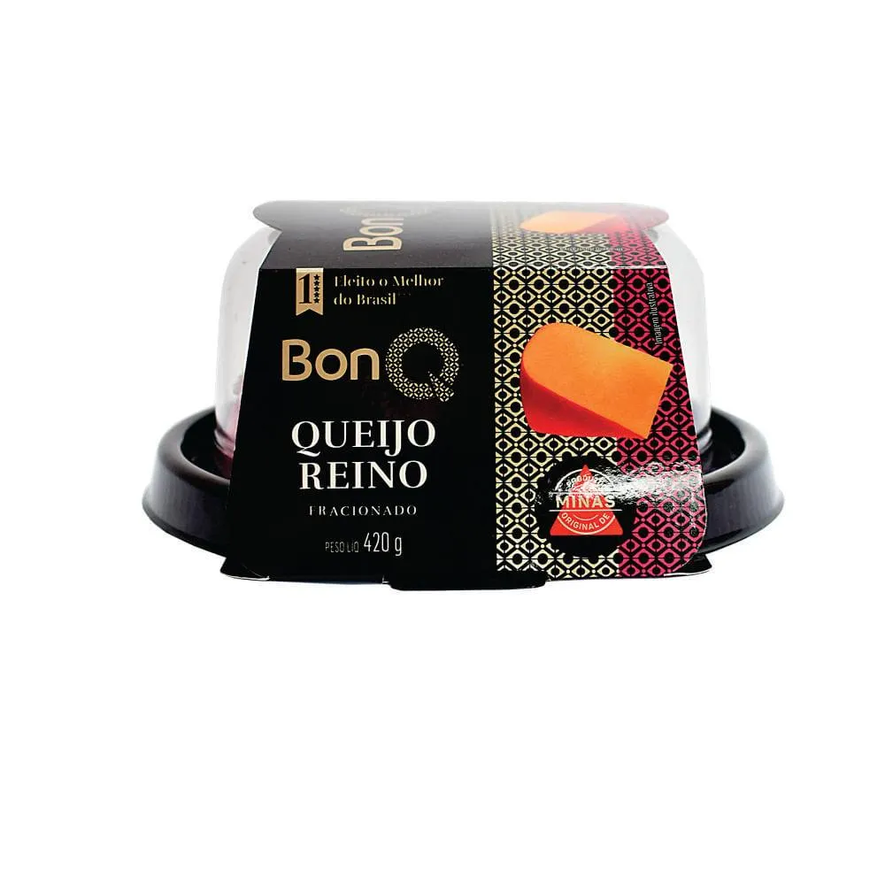 Queijo Reino Bon Q 420g Fracionado