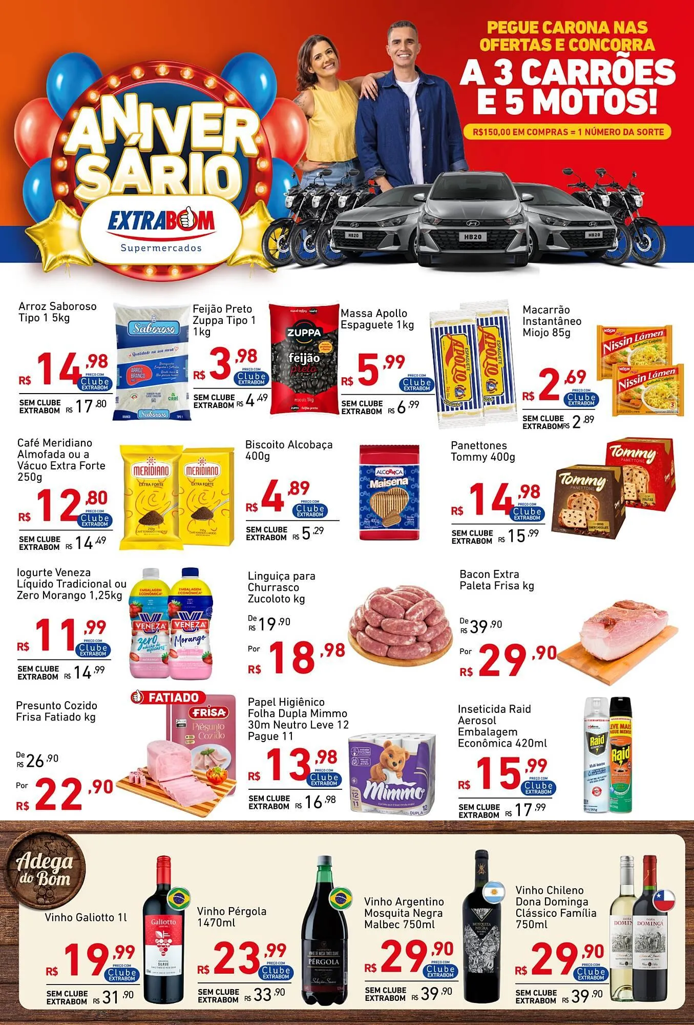 Encarte de Catálogo Extrabom Supermercados 13 de novembro até 26 de novembro 2025 - Pagina 1