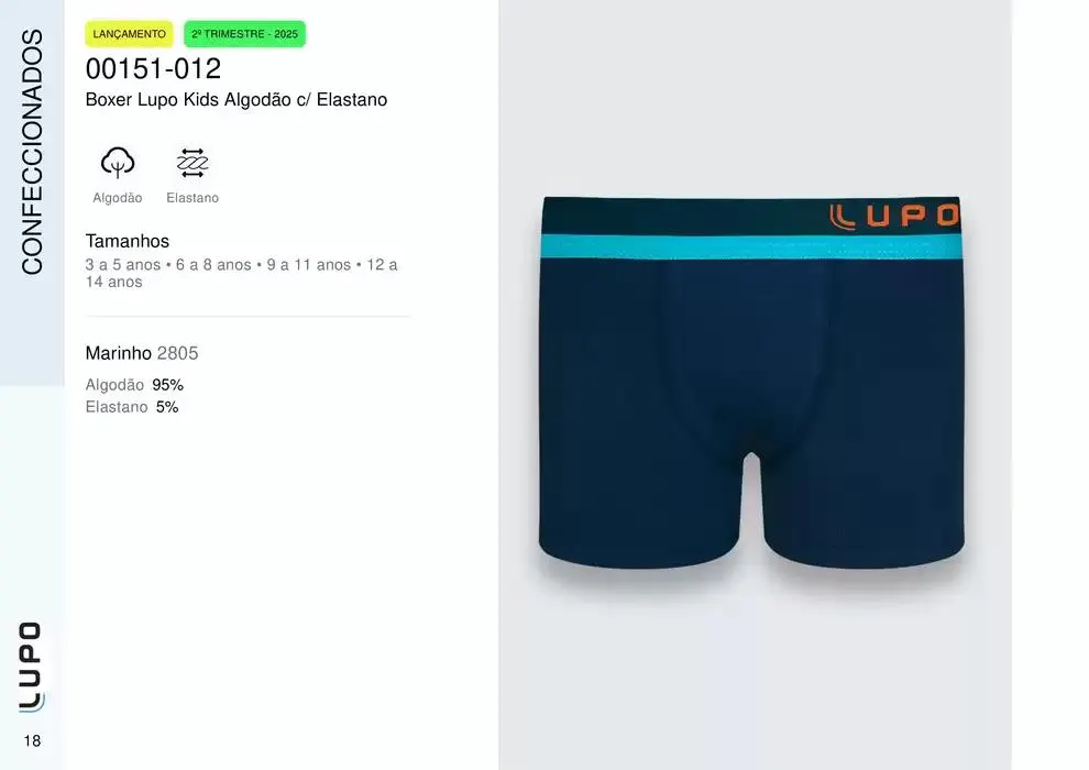 Encarte de Catálogo Underwear Kids 27 de fevereiro até 30 de junho 2025 - Pagina 19