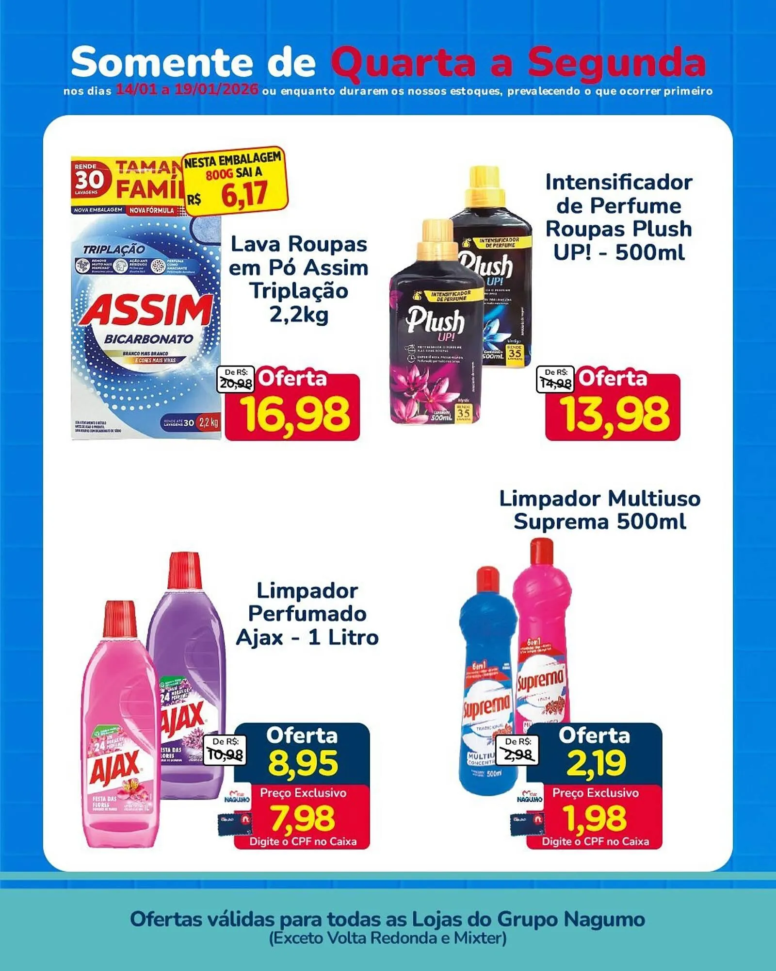Encarte de Folheto Nagumo 16 de janeiro até 19 de janeiro 2026 - Pagina 3