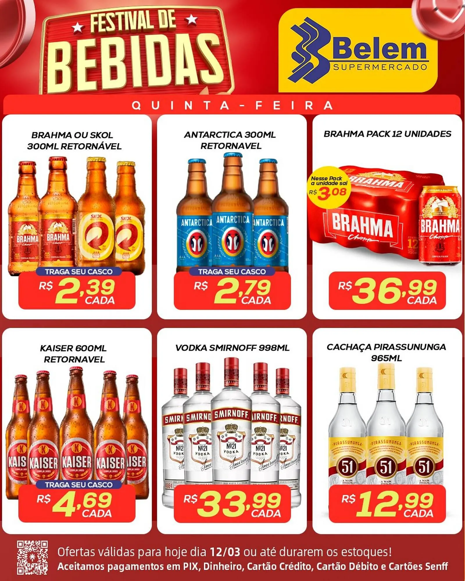 Encarte de Catálogo Belem Supermercados 12 de março até 12 de março 2026 - Pagina 10