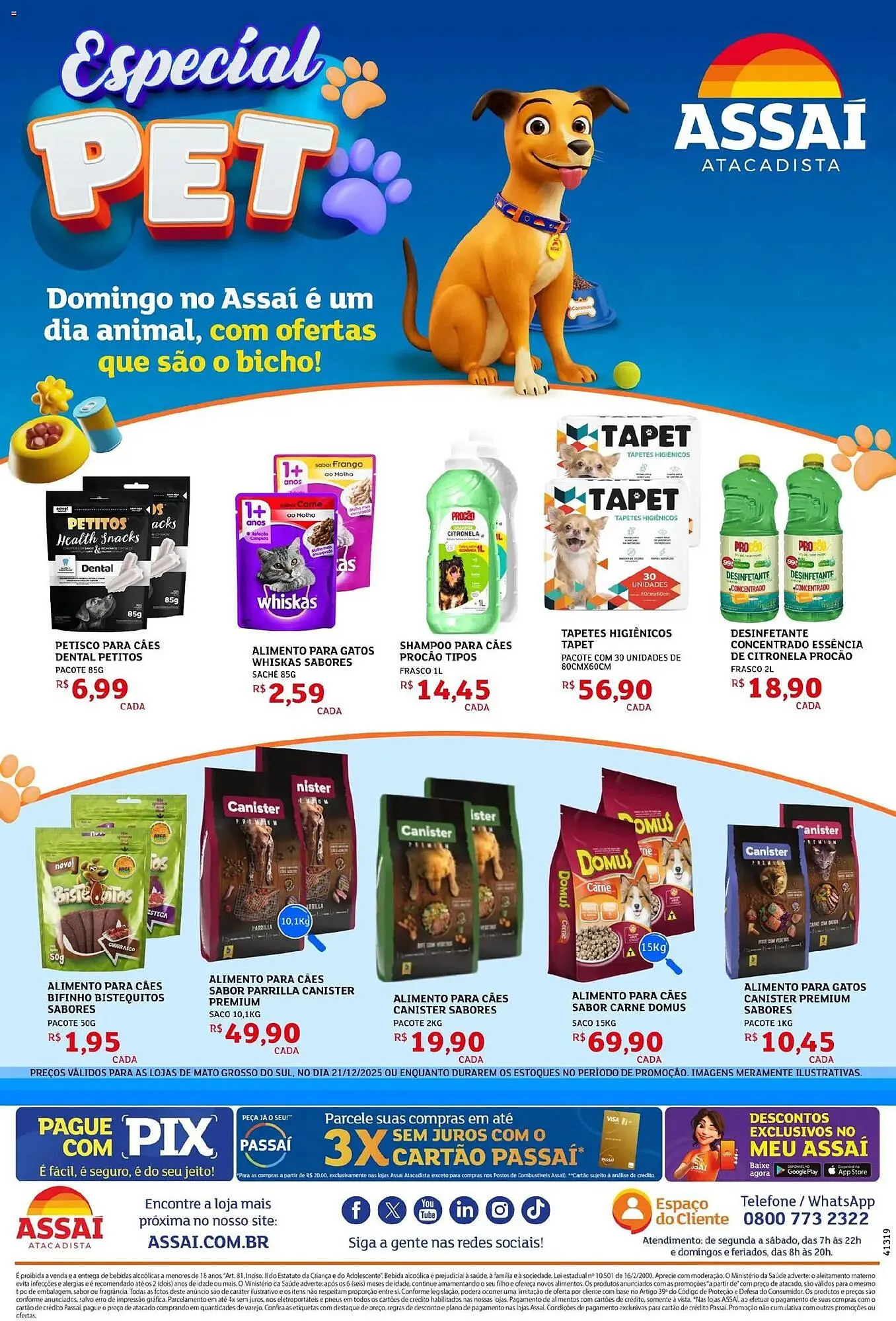Encarte de Encarte Assaí Atacadista 21 de dezembro até 22 de dezembro 2025 - Pagina 1