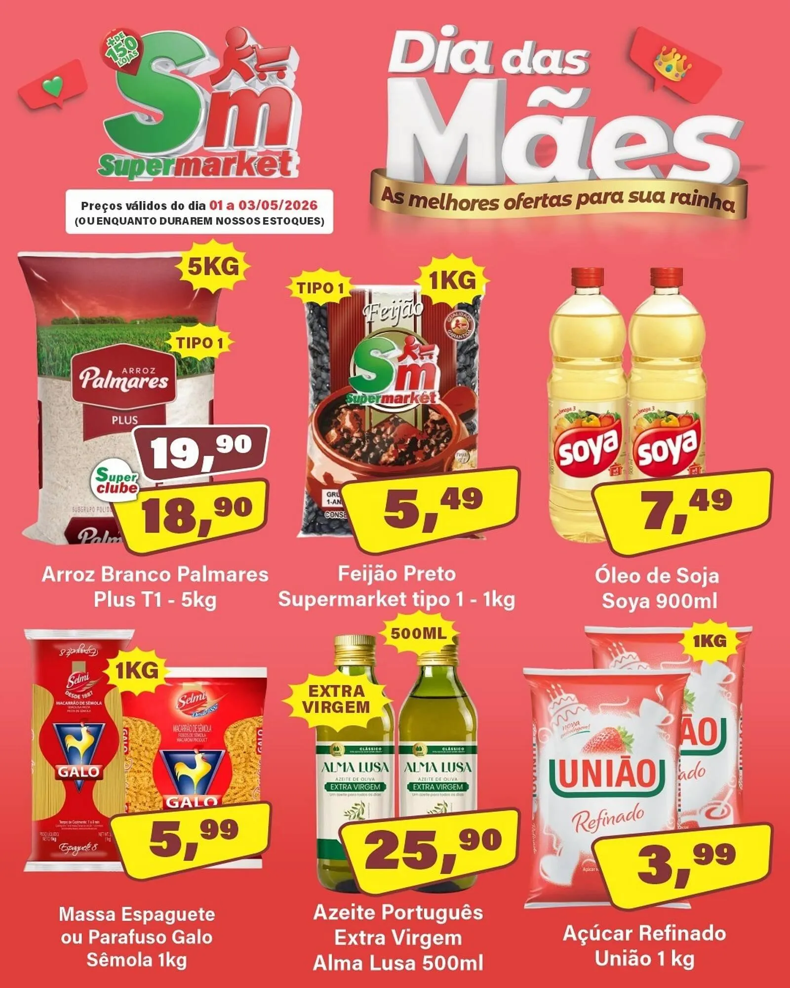 Encarte de Catálogo Floresta Supermercados 1 de maio até 3 de maio 2026 - Pagina 1
