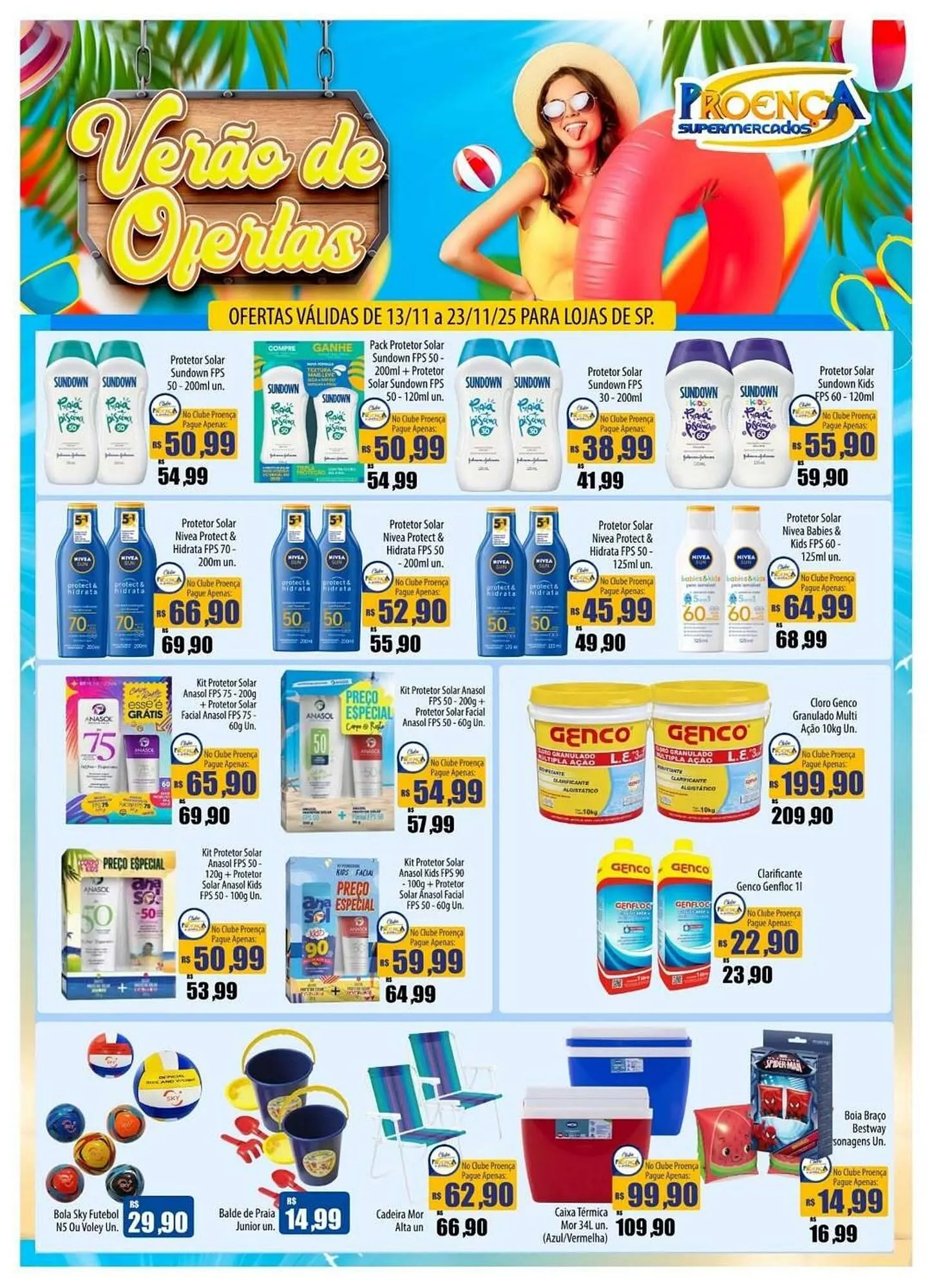 Encarte de Catálogo Proença Supermercados 13 de novembro até 23 de novembro 2025 - Pagina 1