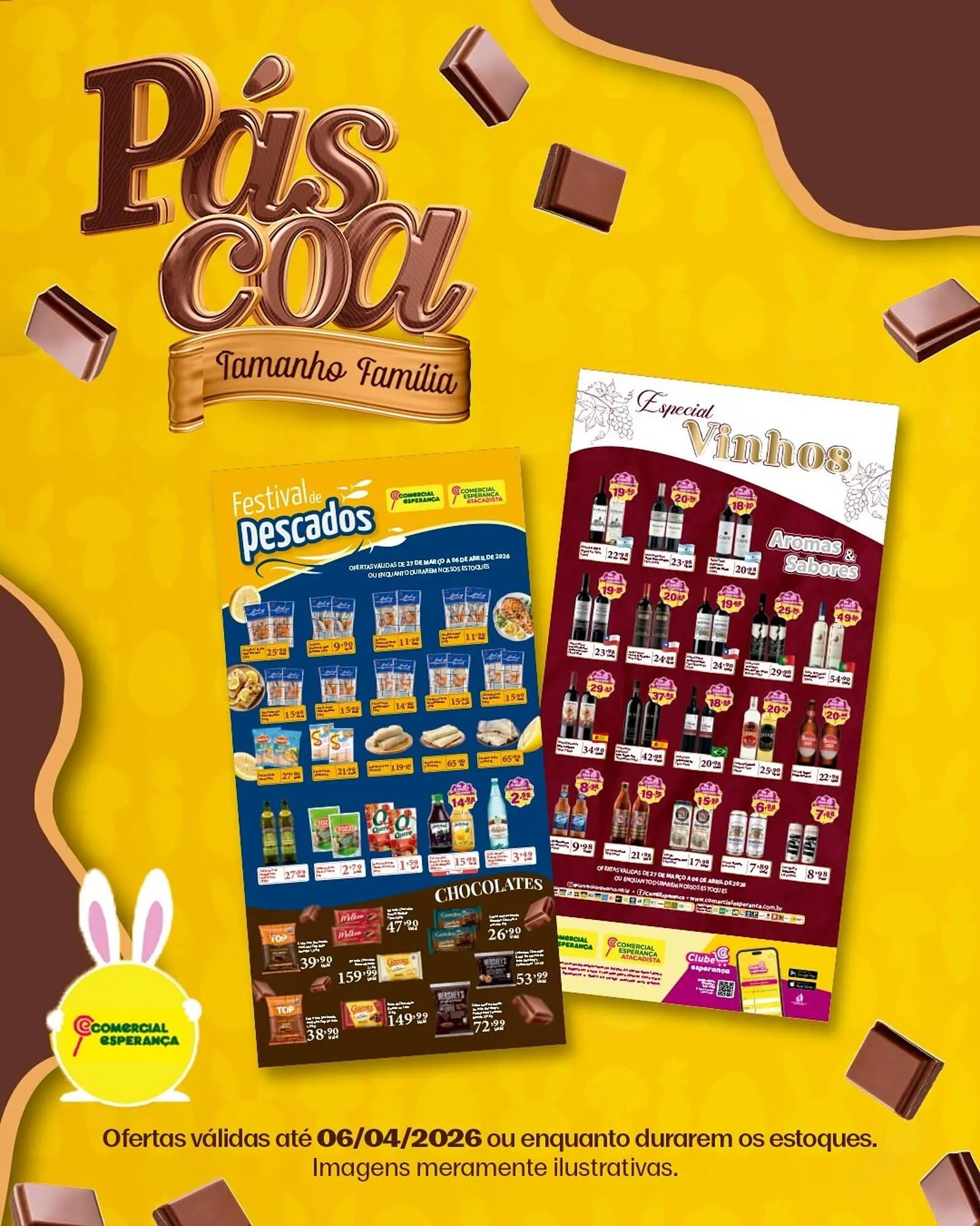 Encarte de Folheto Comercial Esperança 31 de março até 6 de abril 2026 - Pagina 1