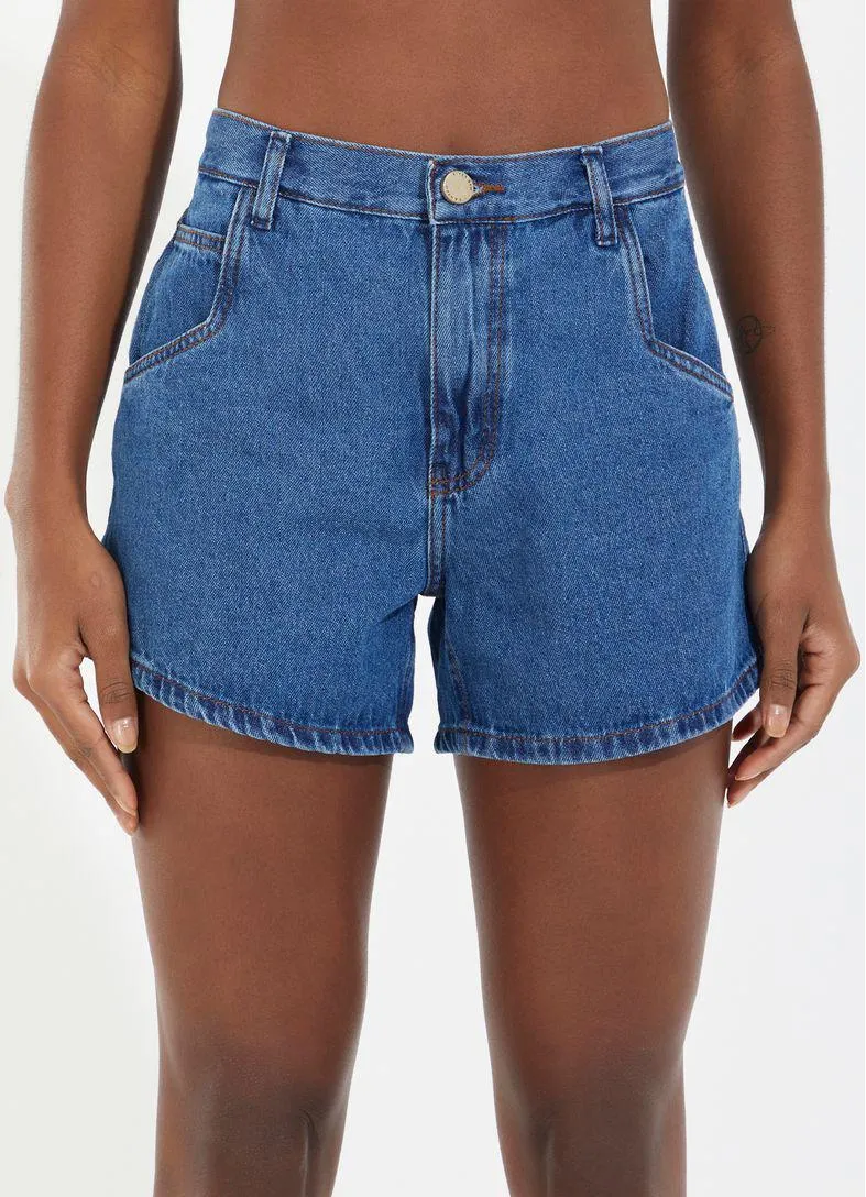 Short jeans lavagens indigo jeans