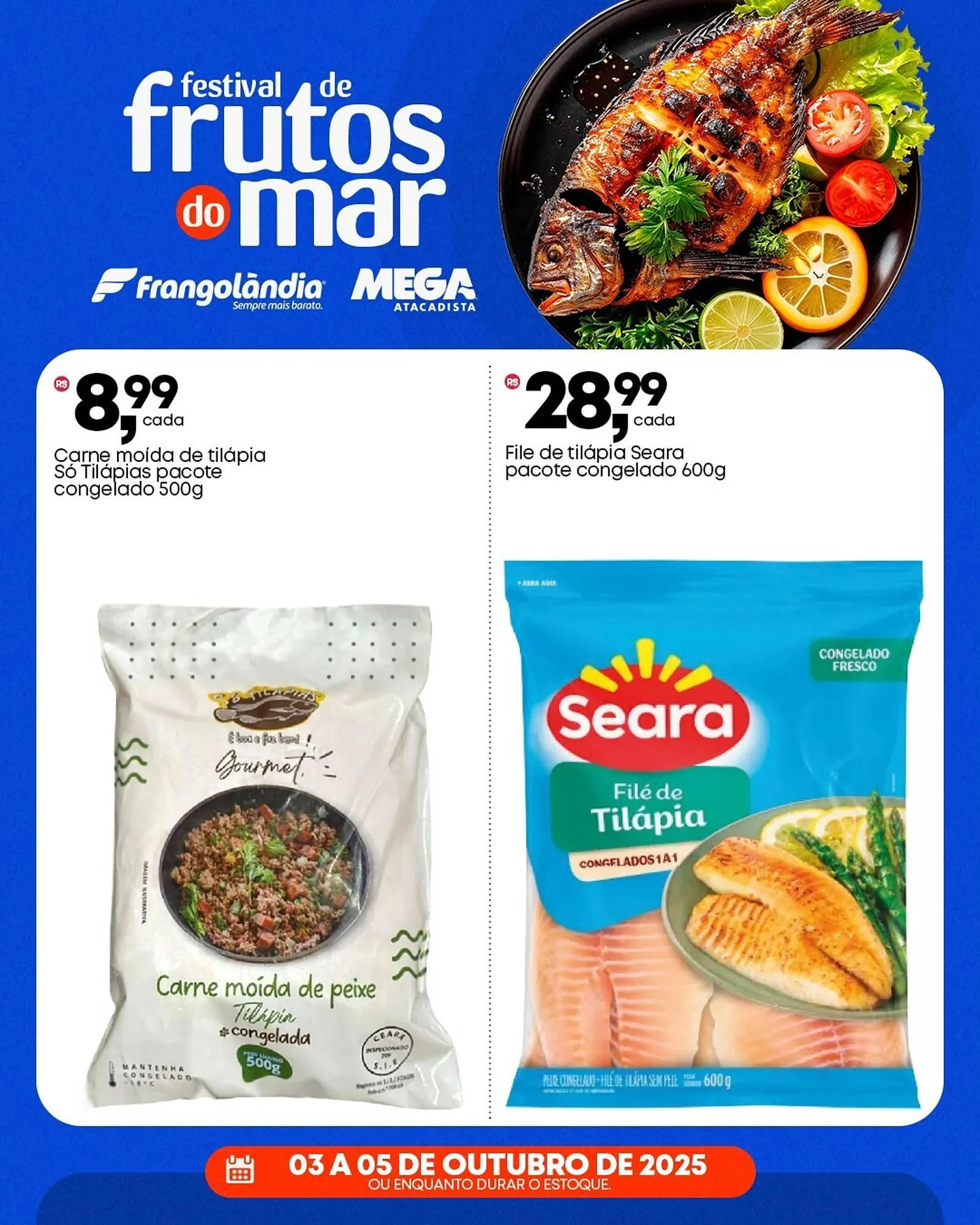 Encarte de Encarte Frangolândia 3 de outubro até 5 de outubro 2025 - Pagina 3