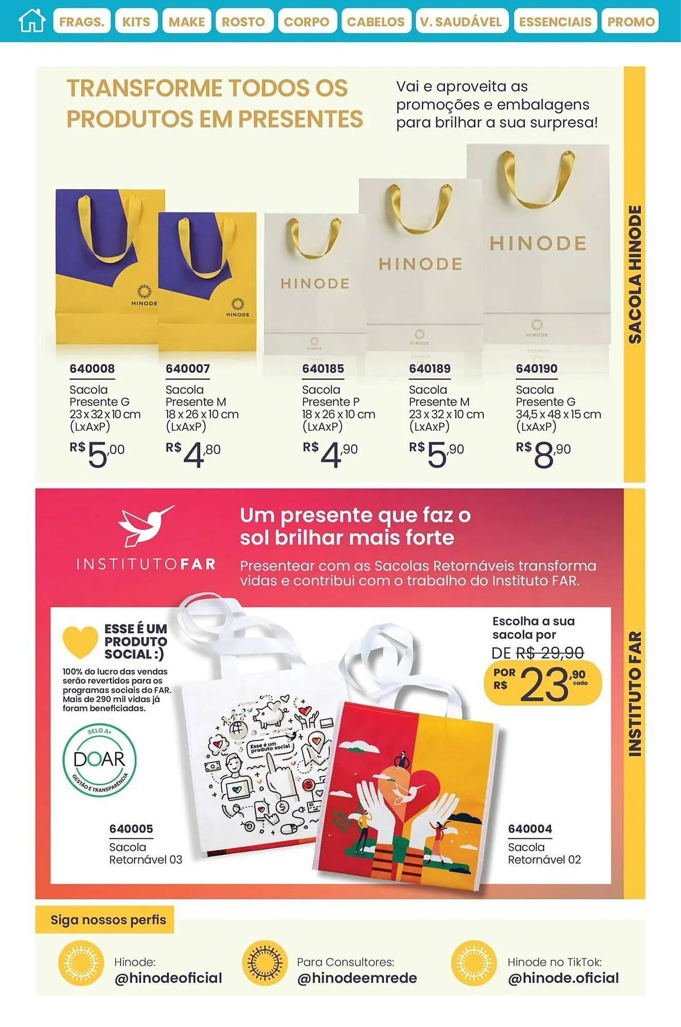 Encarte de Catálogo Hinode 1 de abril até 30 de abril 2026 - Pagina 11