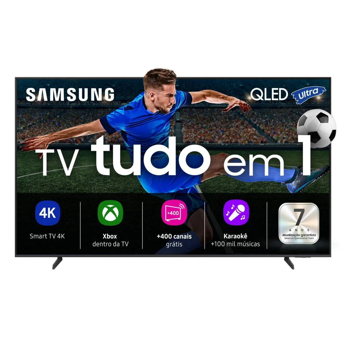 Smart TV 55 Polegadas Samsung QLED 55QEF1 Xbox 4K Vision IA Alexa