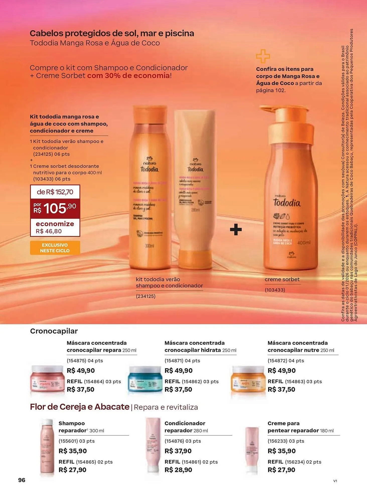 Encarte de Catálogo Natura 1 de janeiro até 31 de janeiro 2026 - Pagina 96