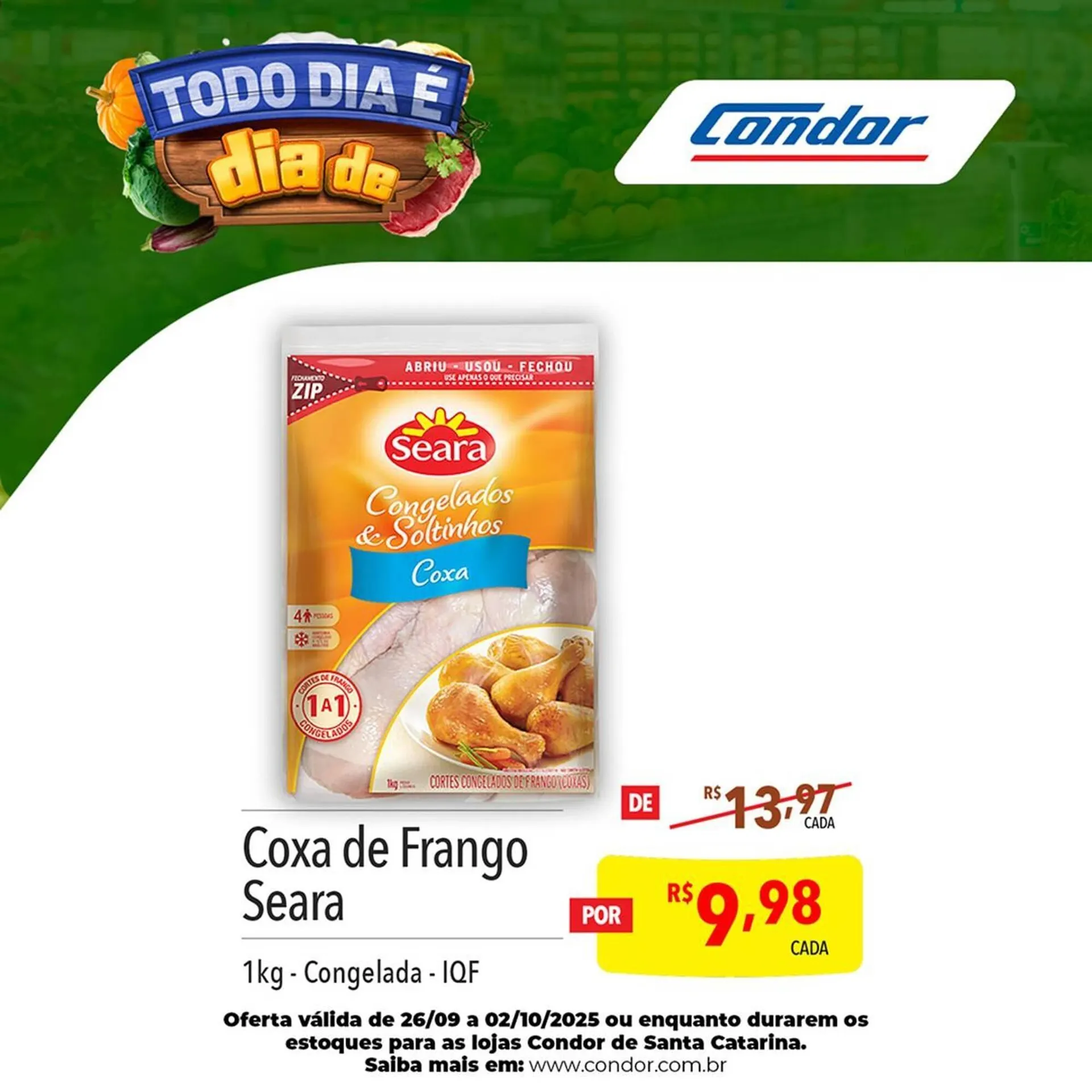 Encarte de Catálogo Supermercados Condor 1 de outubro até 2 de outubro 2025 - Pagina 7