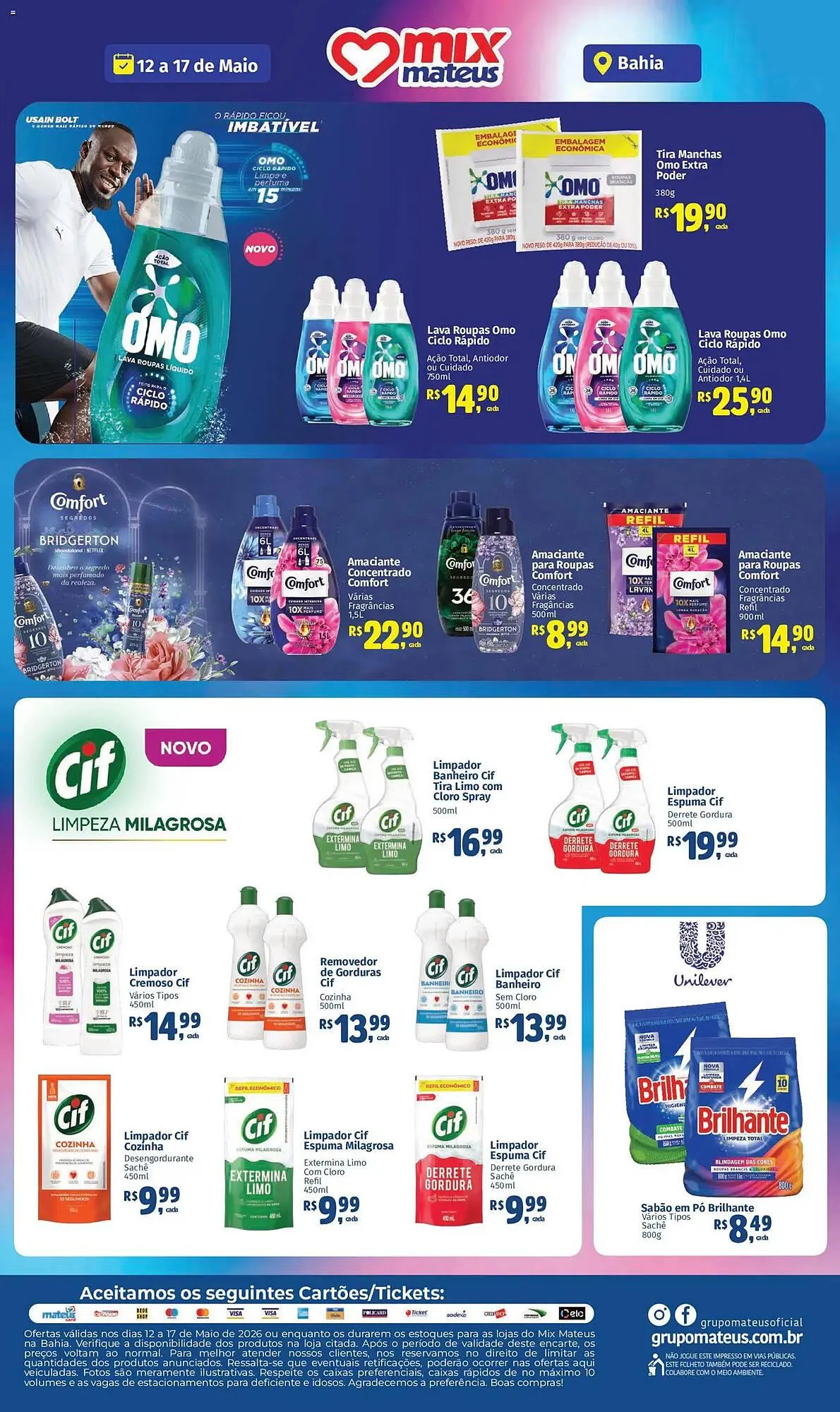 Encarte de Catálogo Supermercados Mateus 12 de maio até 17 de maio 2026 - Pagina 1