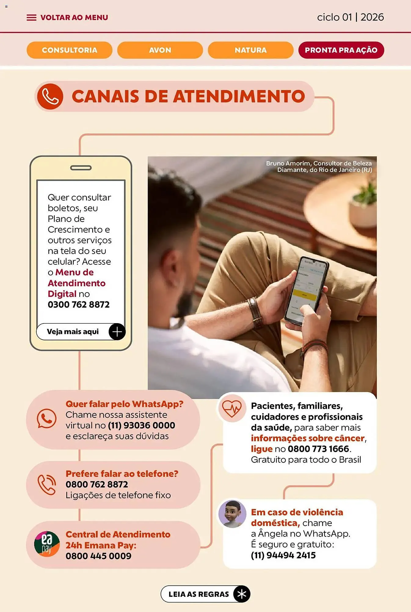 Encarte de Catálogo Avon 1 de janeiro até 31 de janeiro 2026 - Pagina 48