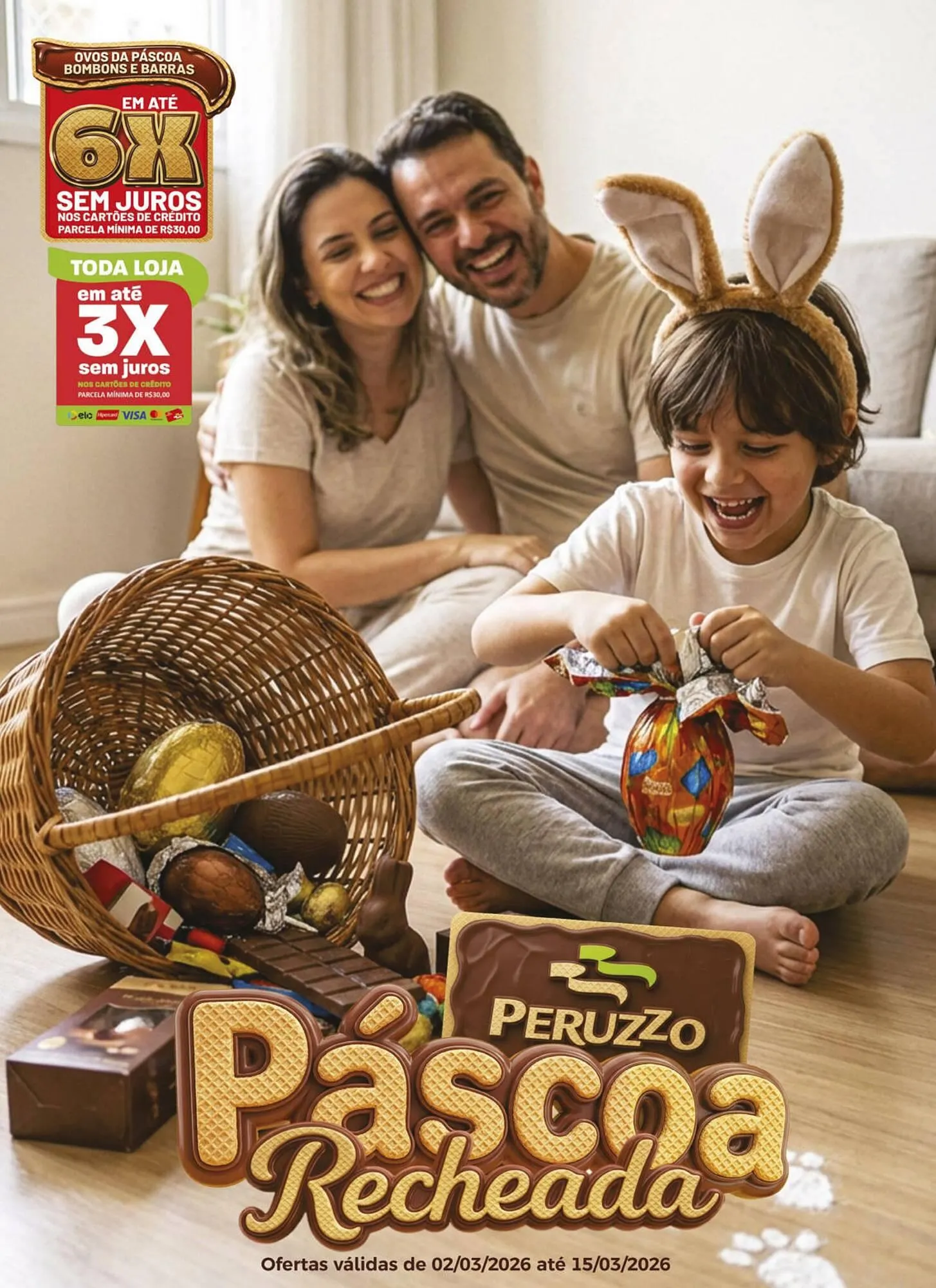 Encarte de Encarte Peruzzo 3 de março até 15 de março 2026 - Pagina 1