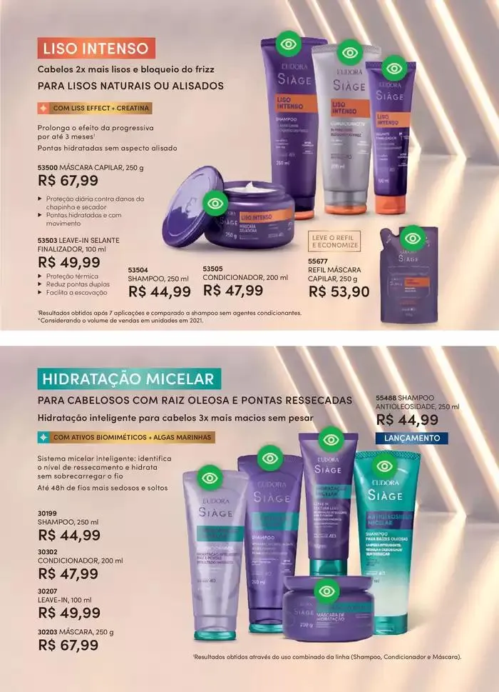 Encarte de Eudora Ciclo 4 19 de fevereiro até 19 de março 2025 - Pagina 100