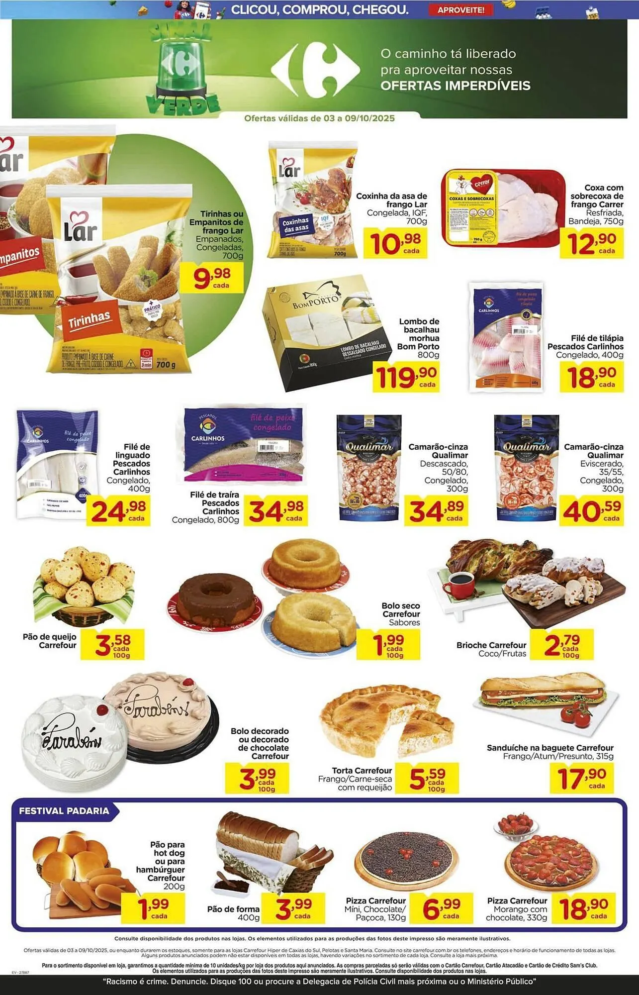 Encarte de Folheto Carrefour 6 de outubro até 9 de outubro 2025 - Pagina 2