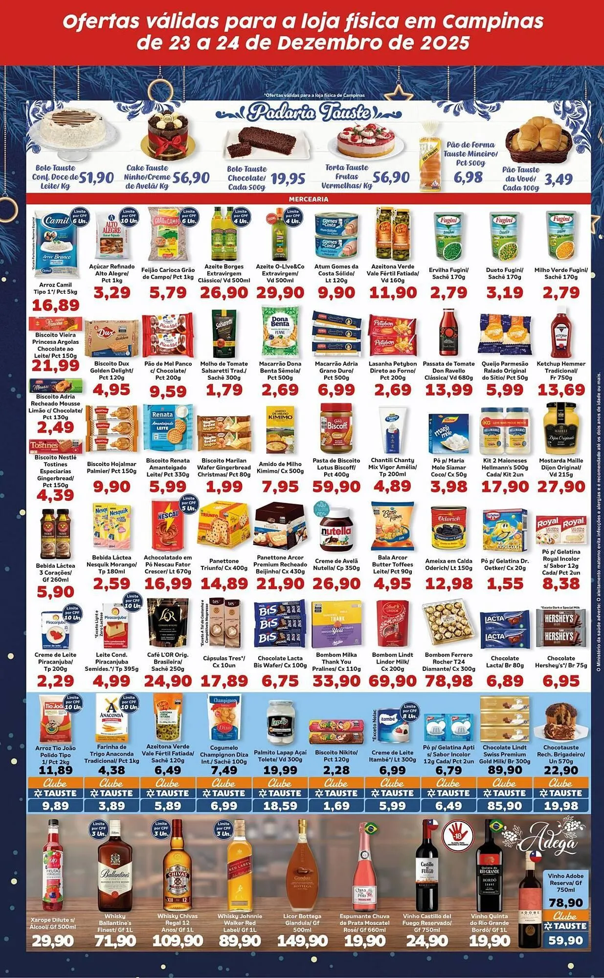 Encarte de Catálogo Supermercados Tauste 23 de dezembro até 24 de dezembro 2025 - Pagina 3
