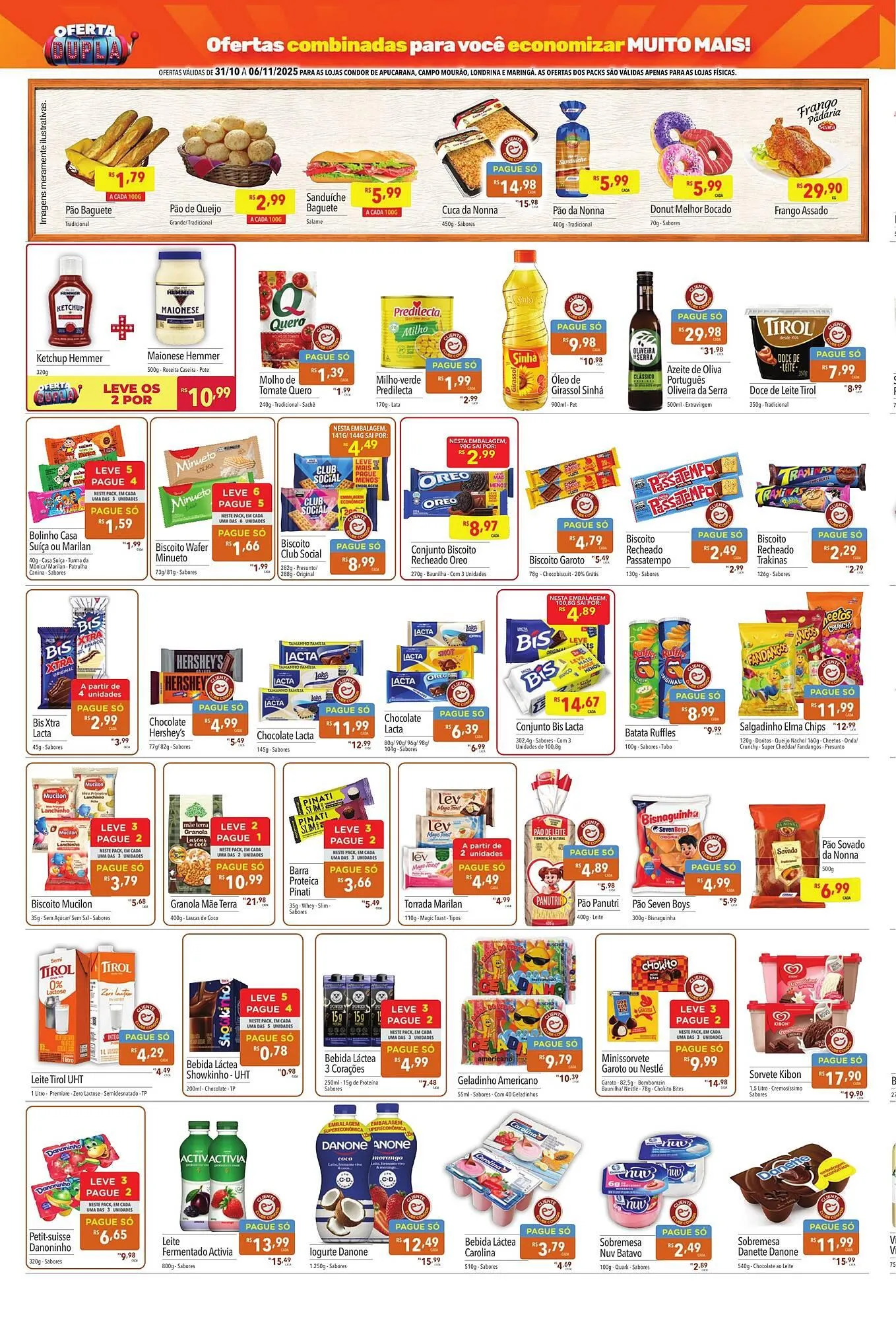 Encarte de Catálogo Supermercados Condor 31 de outubro até 6 de novembro 2025 - Pagina 2