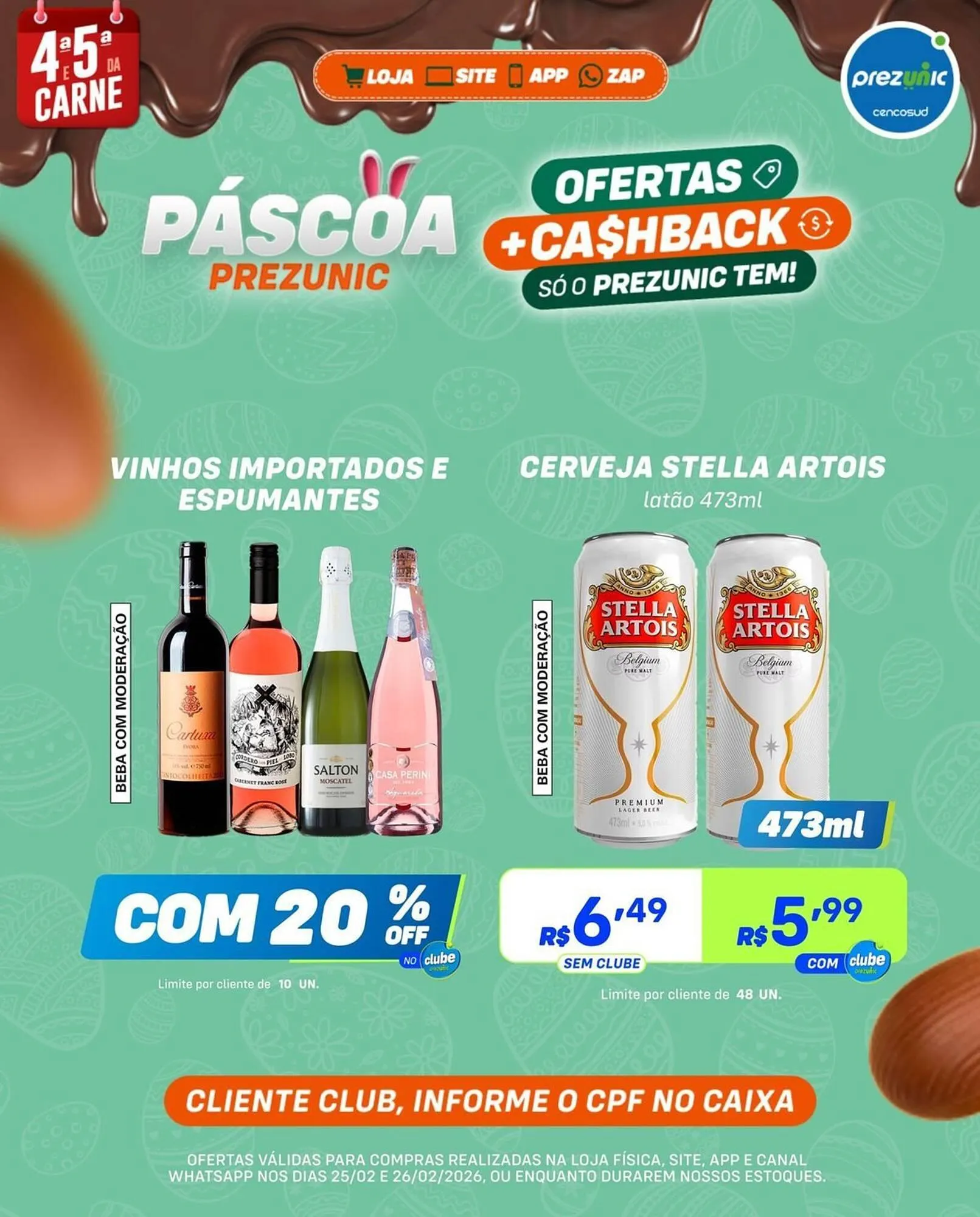 Encarte de Encarte Prezunic 25 de fevereiro até 26 de fevereiro 2026 - Pagina 8