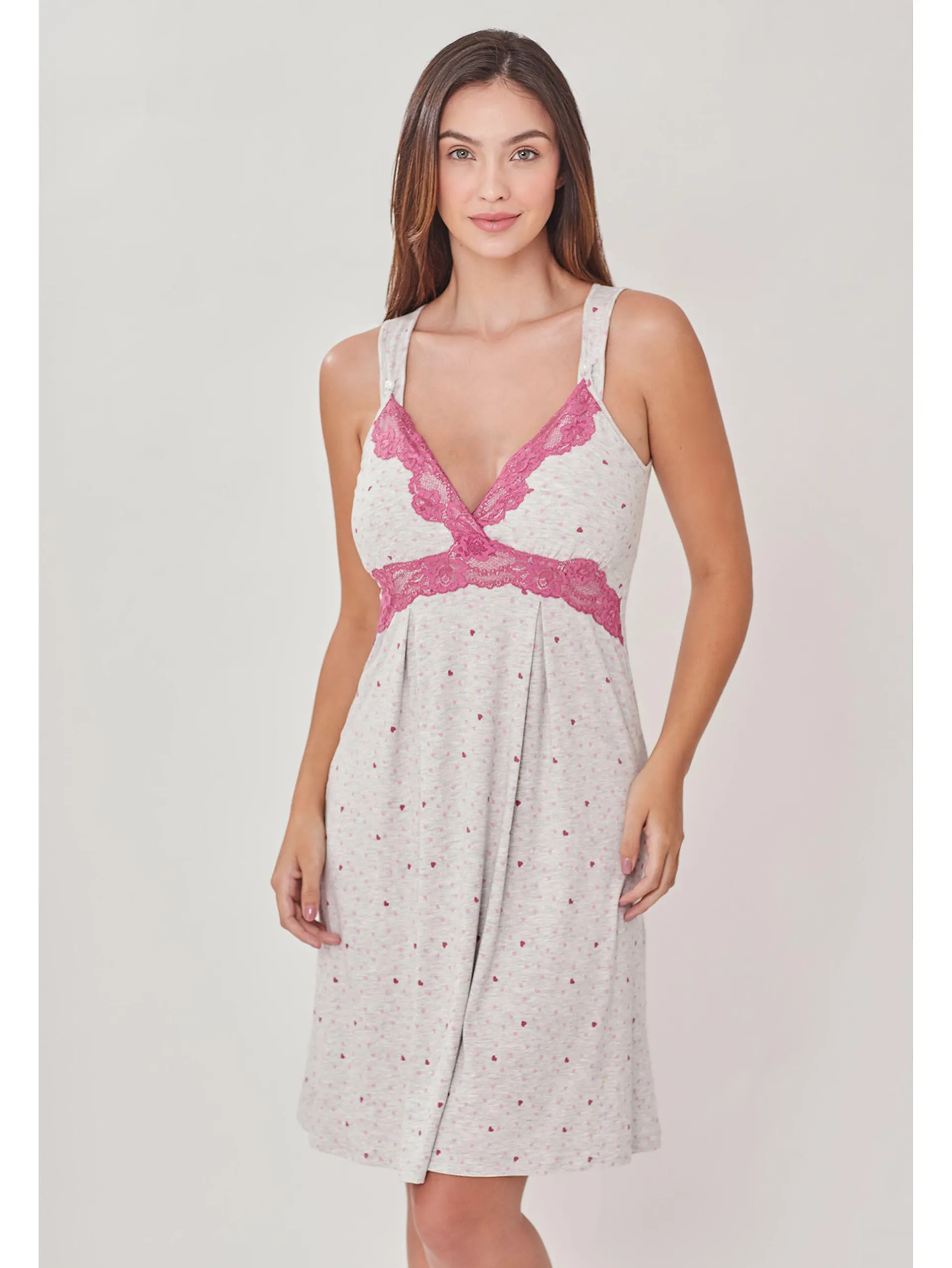 Camisola Maternidade Alças Amarilis