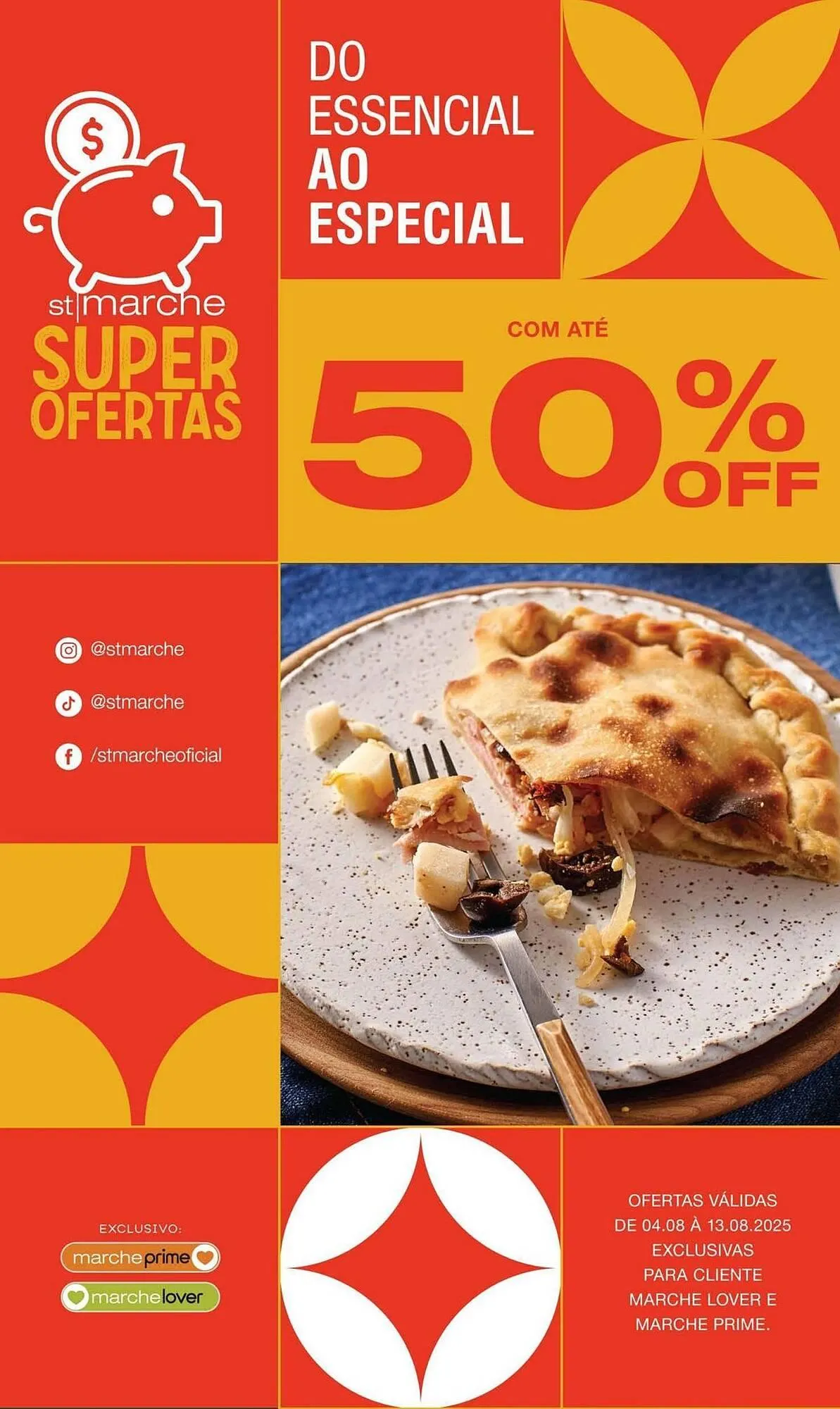 Encarte de Catálogo St Marche 5 de agosto até 13 de agosto 2025 - Pagina 1