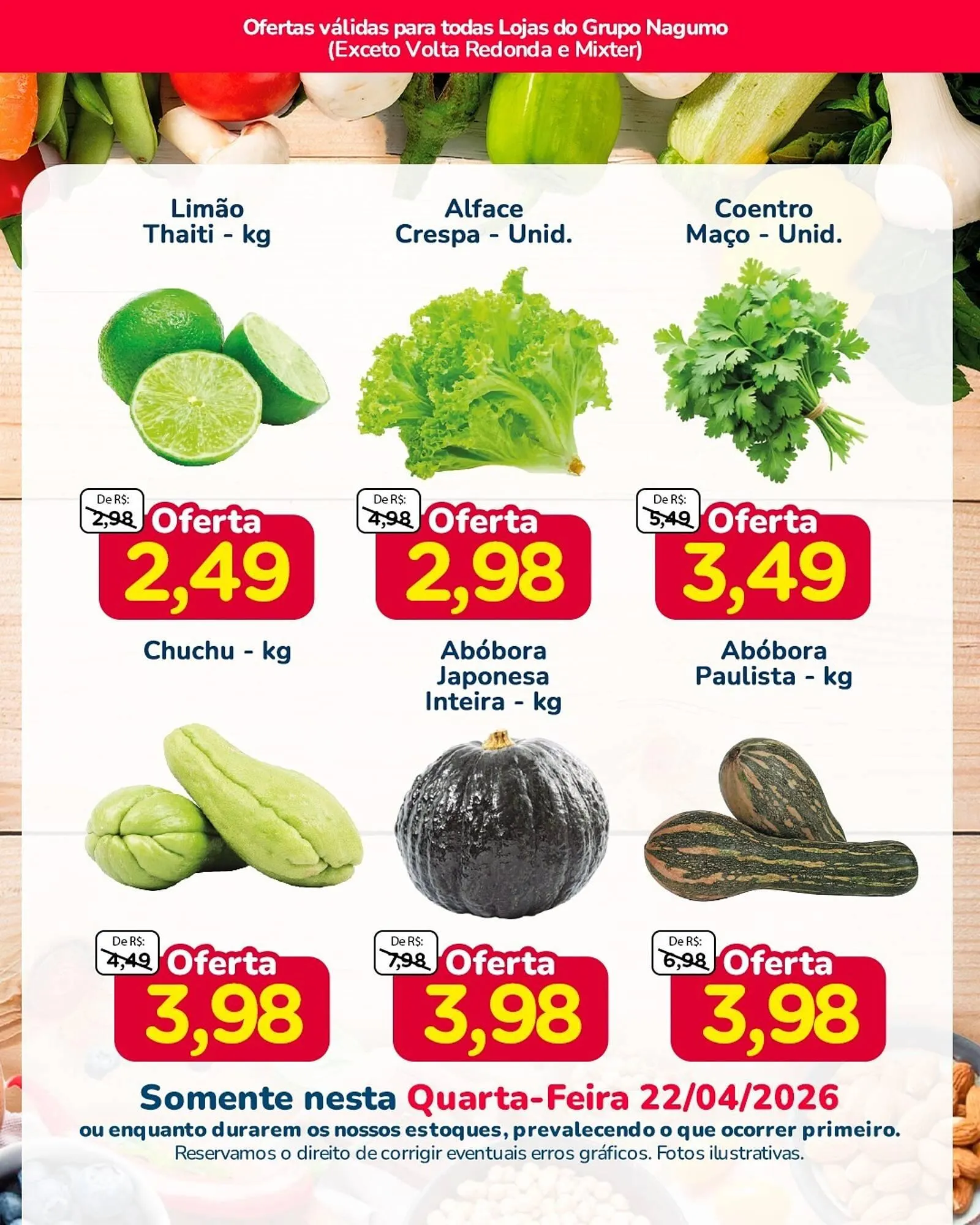 Encarte de Folheto Nagumo 22 de abril até 22 de abril 2026 - Pagina 2
