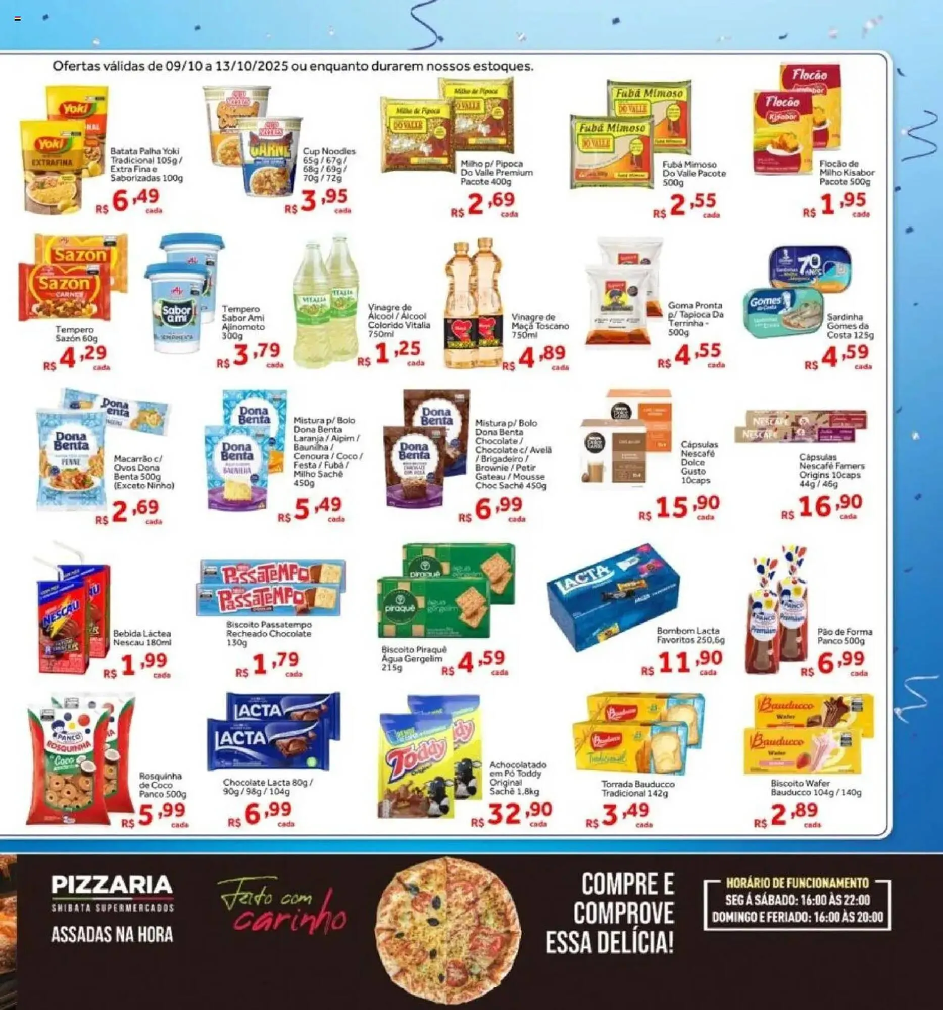 Encarte de Folheto Shibata Supermercados 9 de outubro até 13 de outubro 2025 - Pagina 3