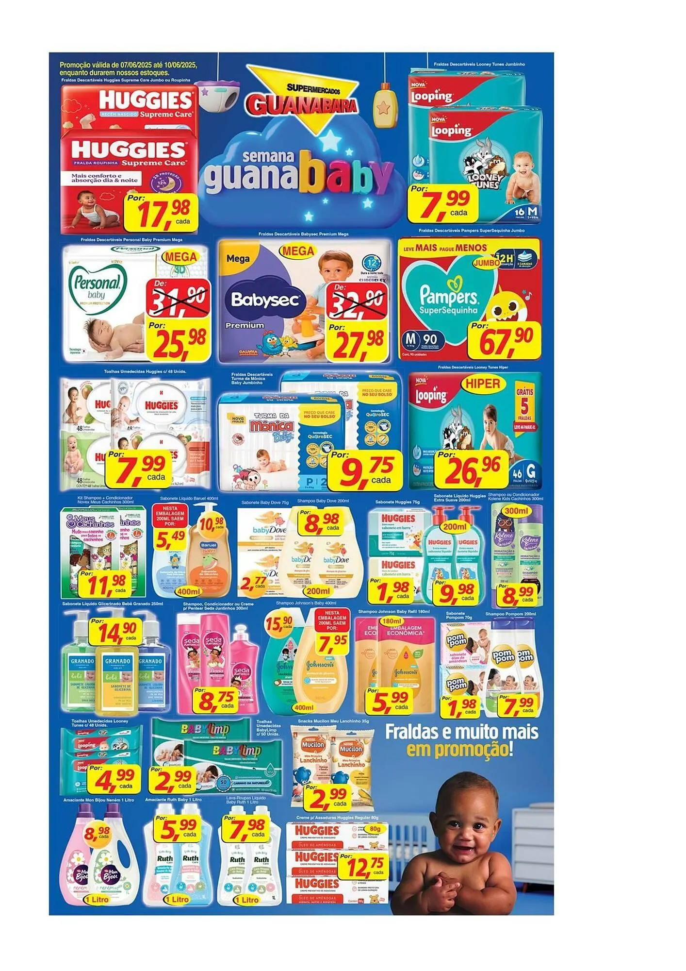 Encarte de Catálogo Supermercados Guanabara 9 de junho até 10 de junho 2025 - Pagina 12
