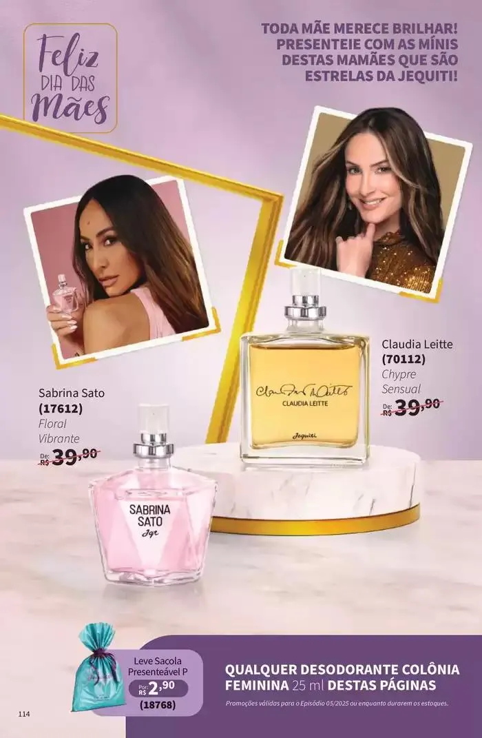 Encarte de Encarte Jequiti 21 de março até 1 de maio 2025 - Pagina 114