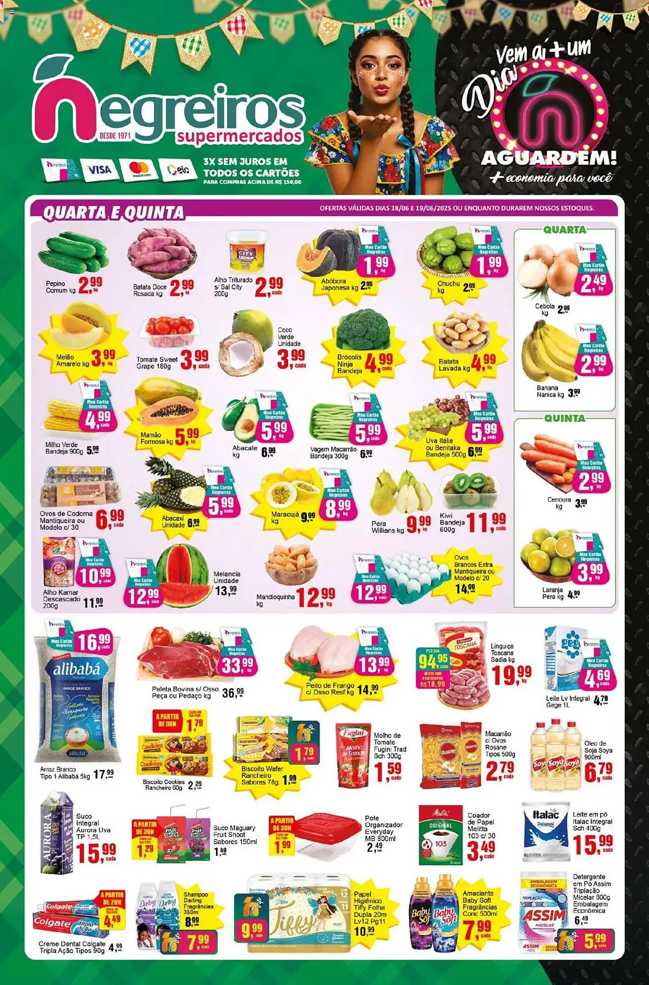 Encarte de Catálogo Negreiros 18 de junho até 25 de junho 2025 - Pagina 1