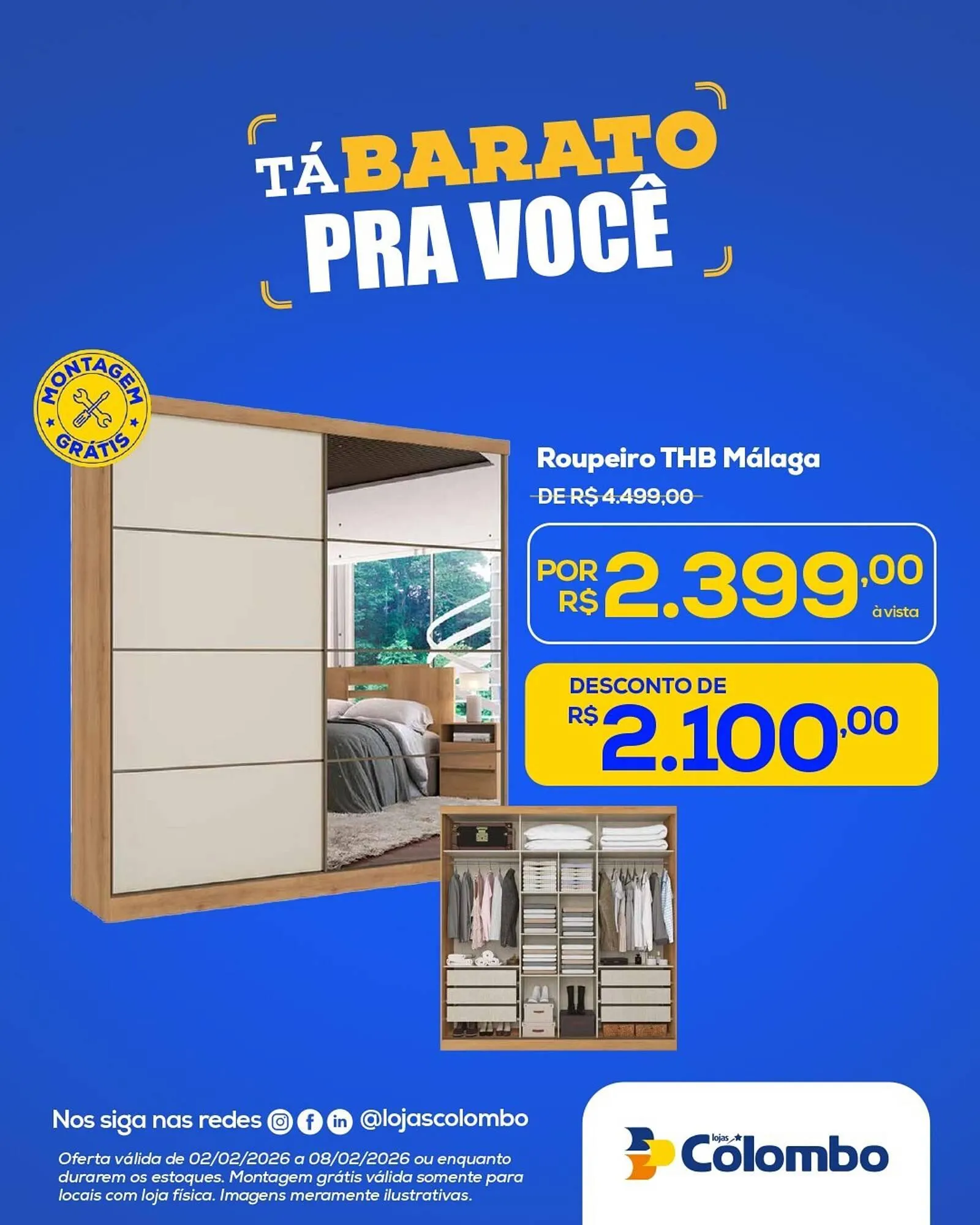 Encarte de Folheto Lojas Colombo 2 de fevereiro até 8 de fevereiro 2026 - Pagina 2