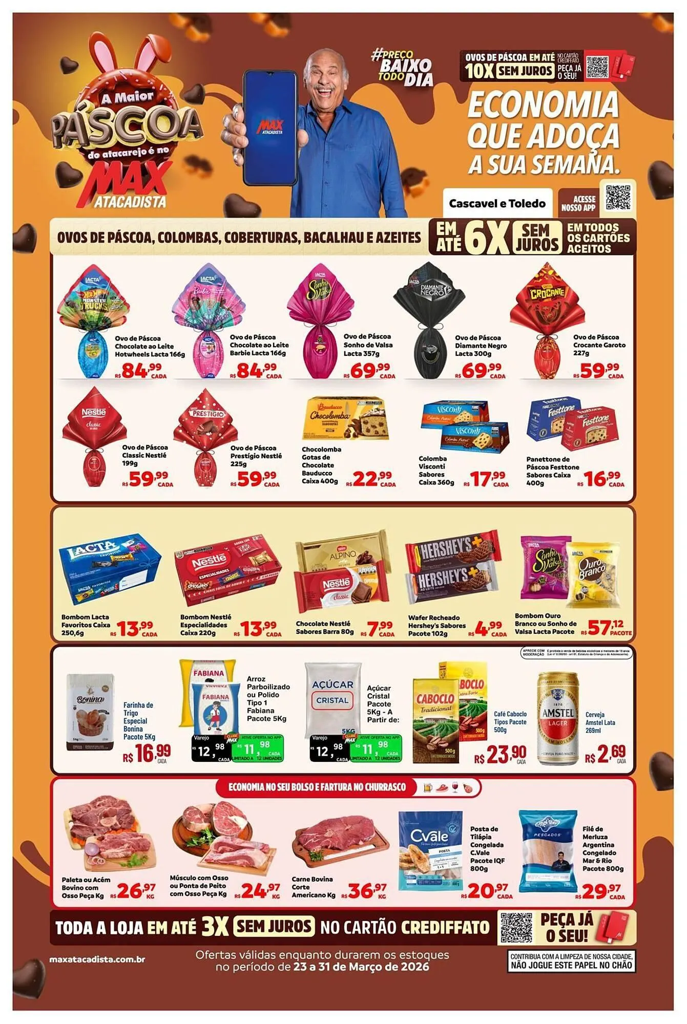 Encarte de Encarte Muffato 23 de março até 31 de março 2026 - Pagina 1