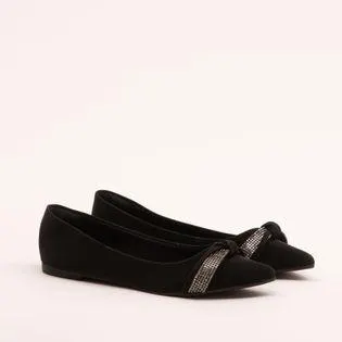 Sapatilha Bico fino Luz - PRETA