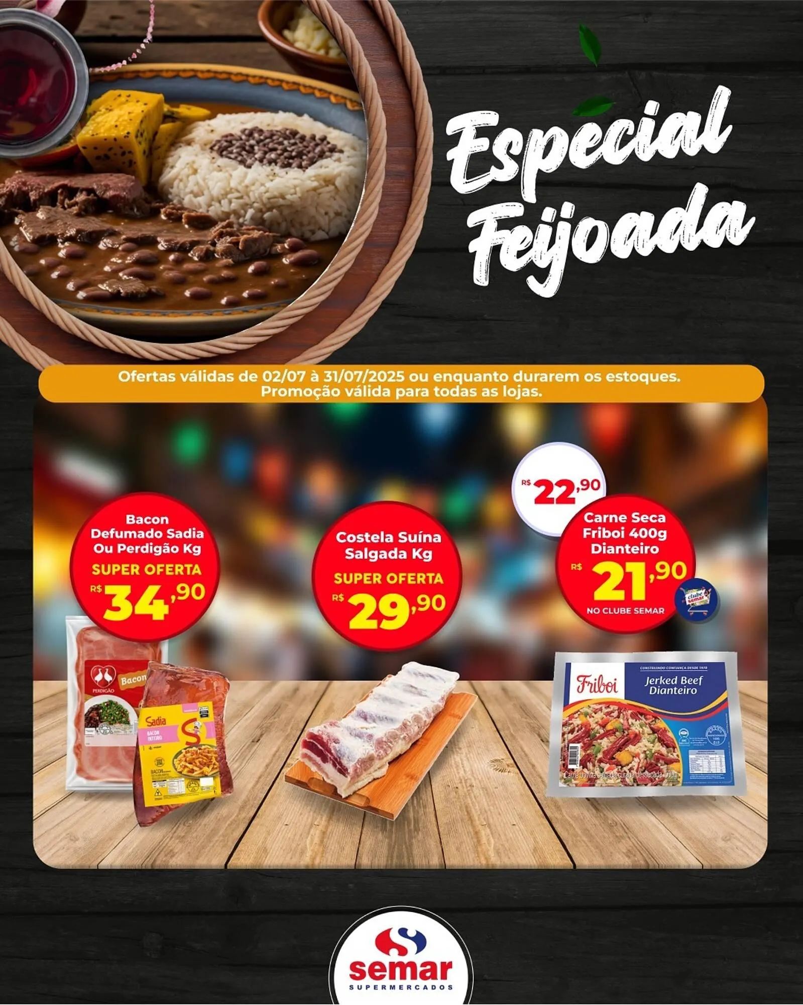 Encarte de Catálogo Semar Supermercado 2 de julho até 31 de julho 2025 - Pagina 2
