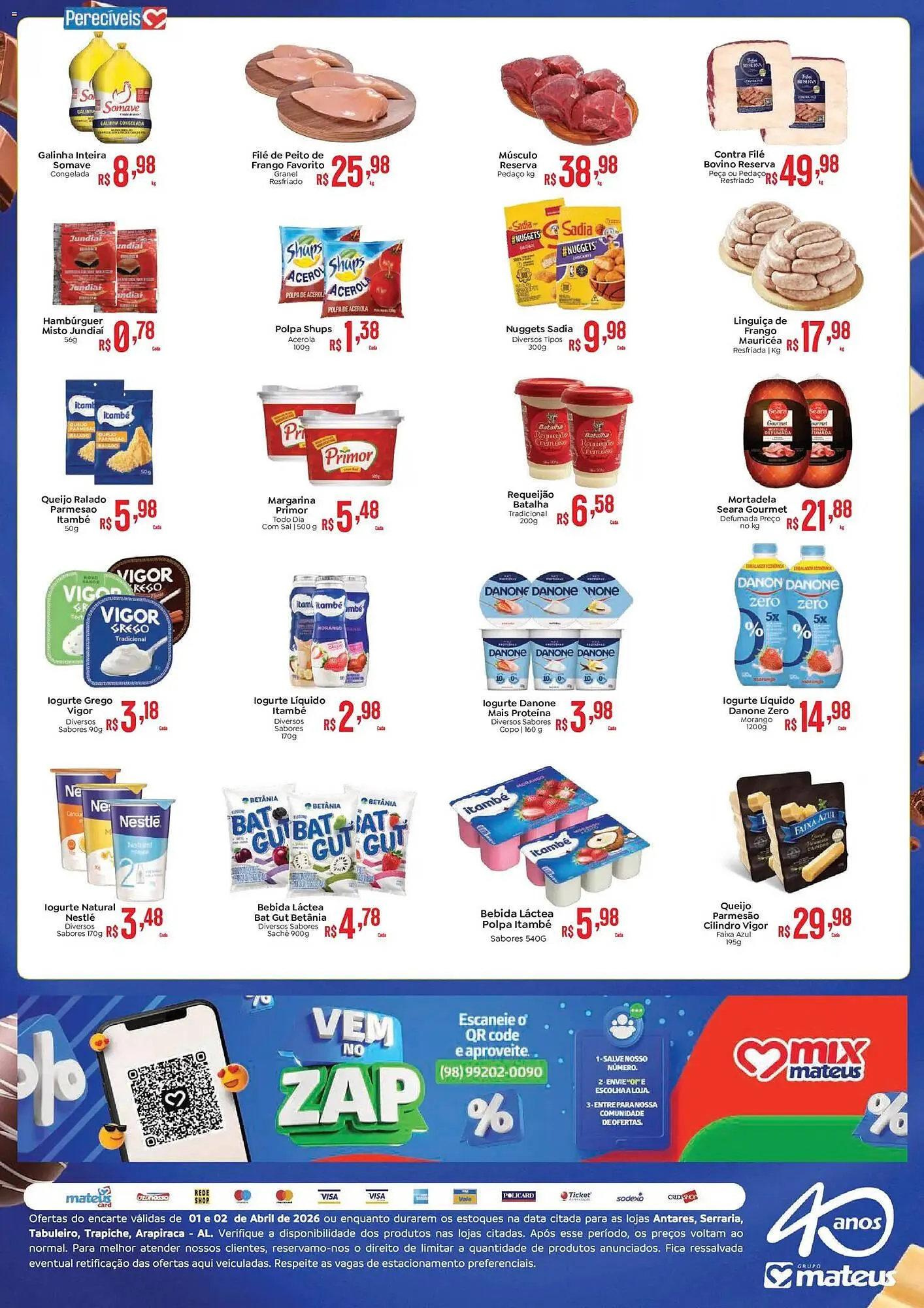 Encarte de Catálogo Supermercados Mateus 1 de abril até 2 de abril 2026 - Pagina 2