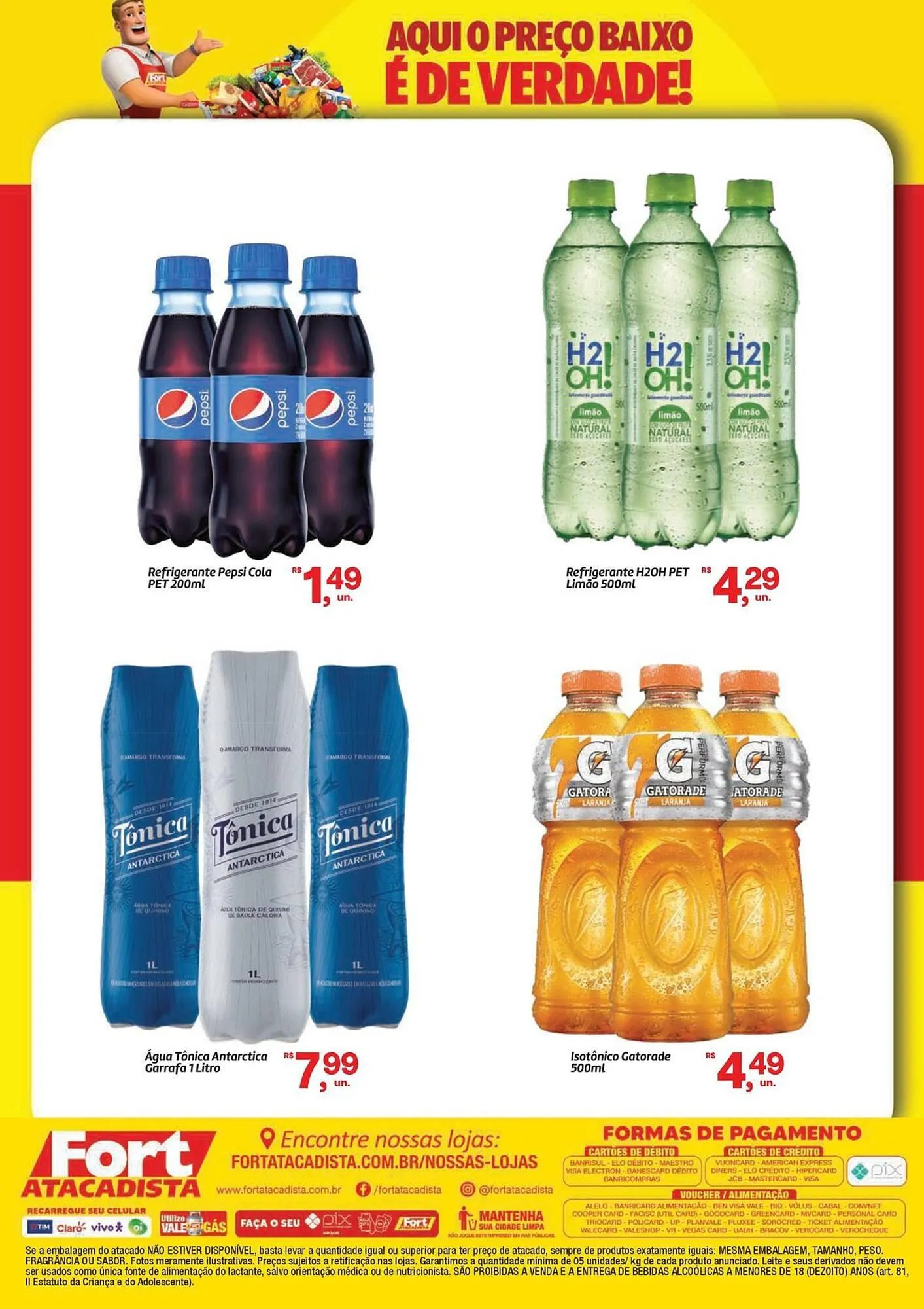 Encarte de Tabloide Fort Atacadista 13 de novembro até 18 de novembro 2025 - Pagina 2