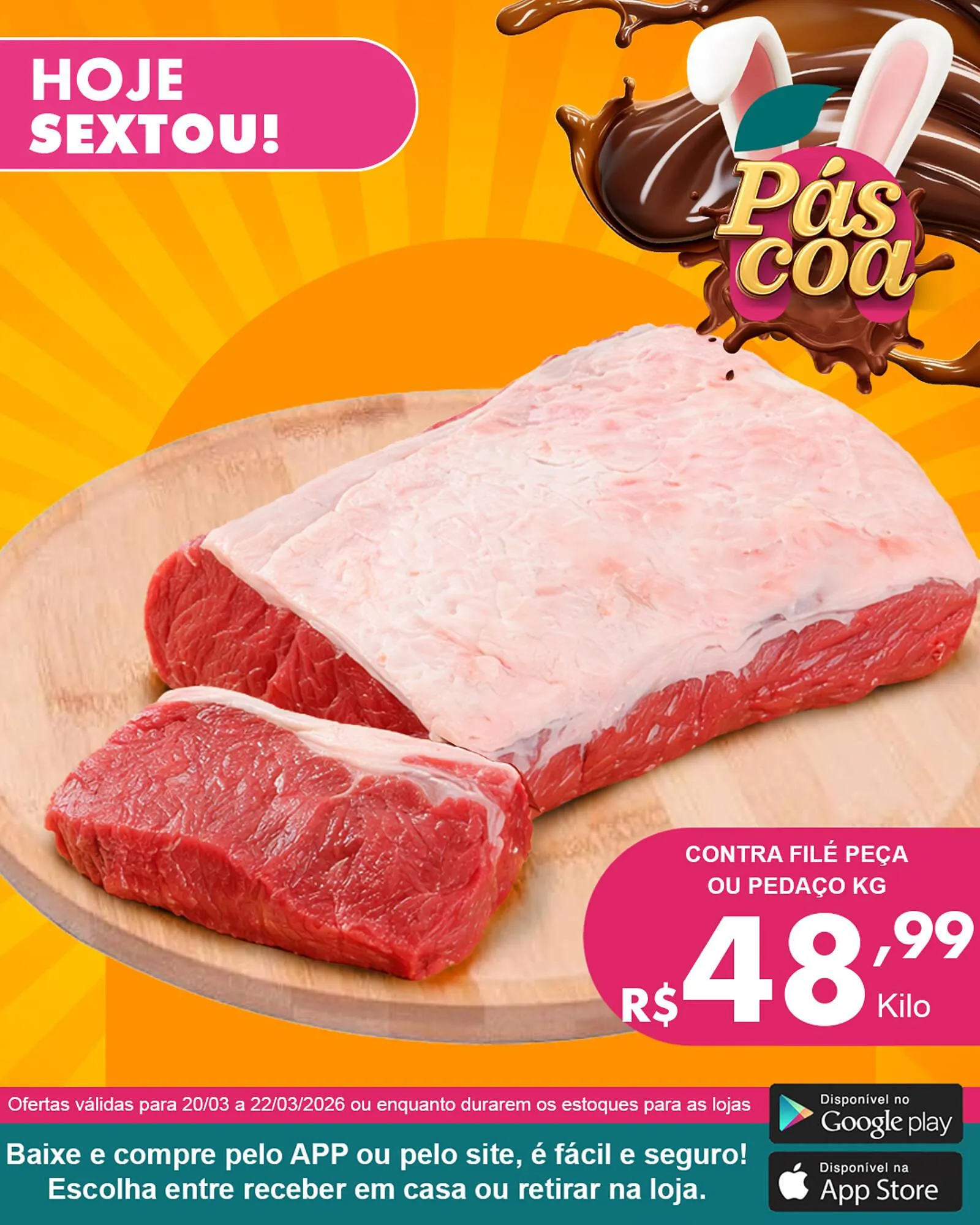 Encarte de Folheto Negreiros 21 de março até 22 de março 2026 - Pagina 1