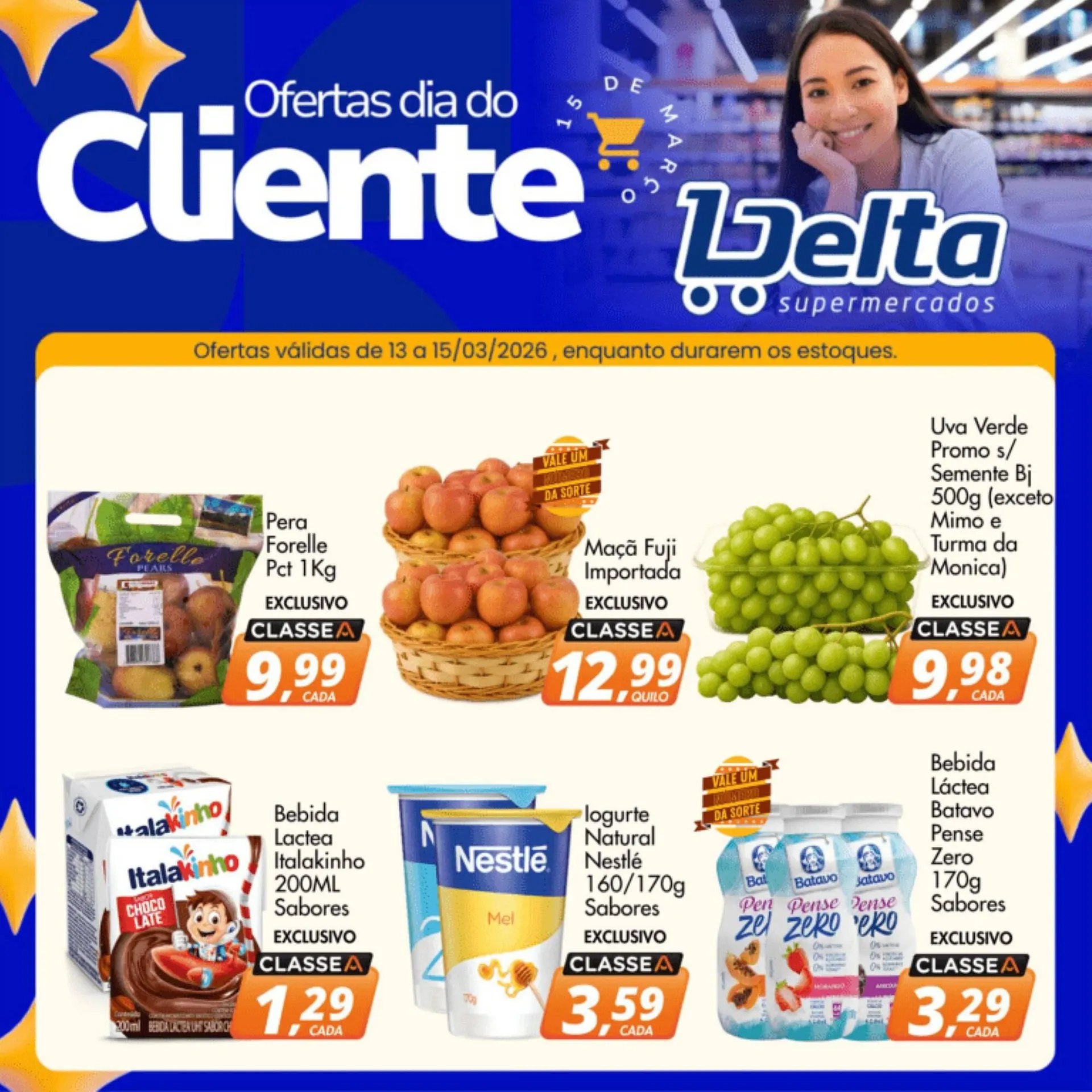 Encarte de Catálogo Delta Supermercados 13 de março até 15 de março 2026 - Pagina 3