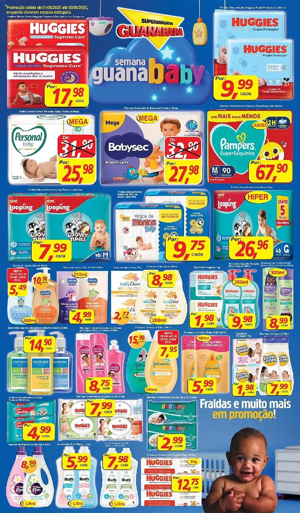 Encarte de Catálogo Supermercados Guanabara 1 de junho até 4 de junho 2025 - Pagina 12