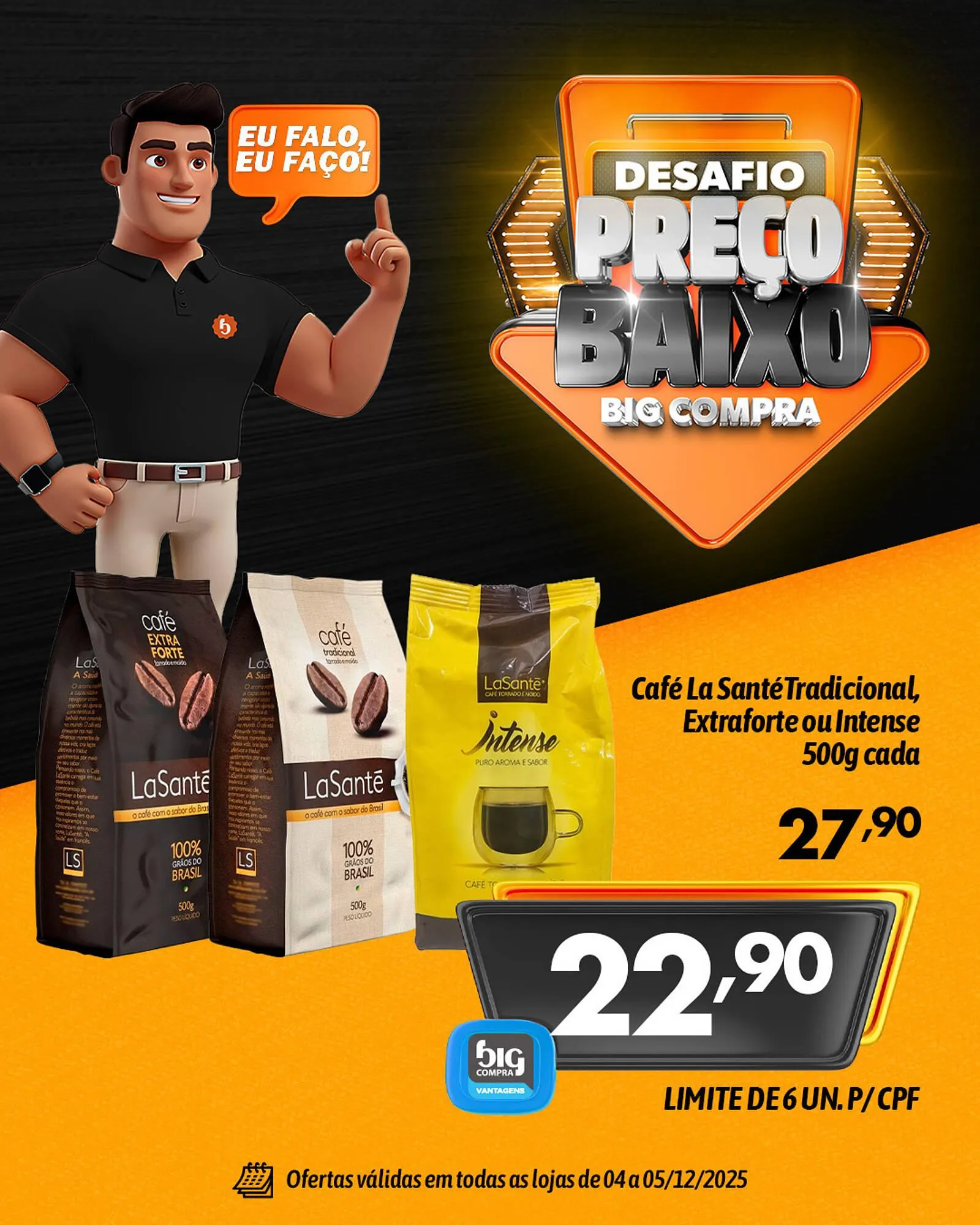 Encarte de Catálogo Supermercados Big Compra 4 de dezembro até 5 de dezembro 2025 - Pagina 2