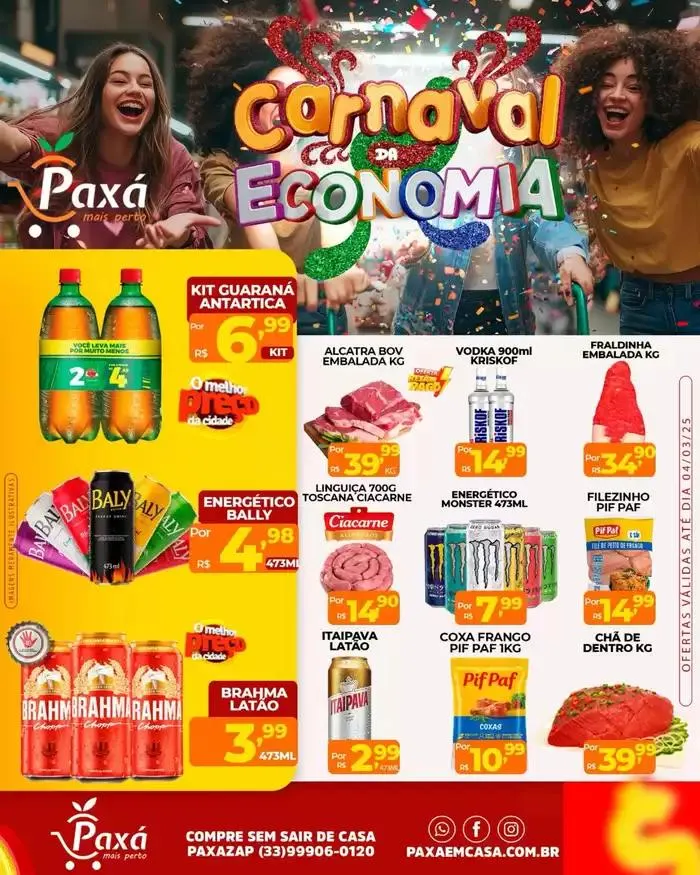 Encarte Paxá Supermercados - 1