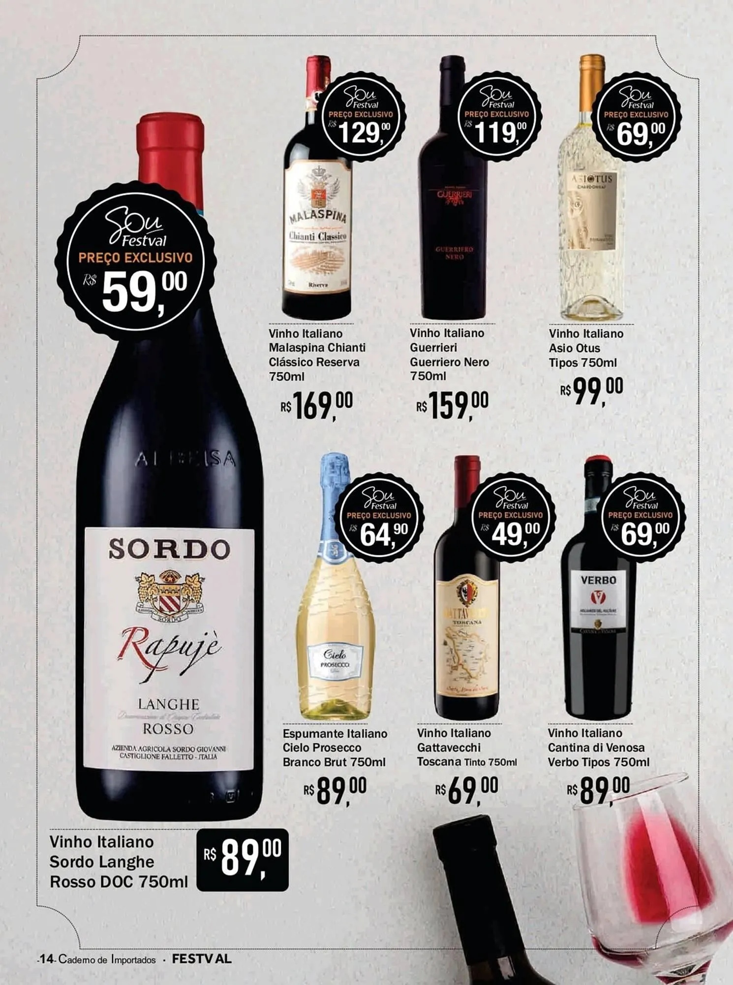Encarte de Catálogo Festval 13 de maio até 25 de maio 2025 - Pagina 14