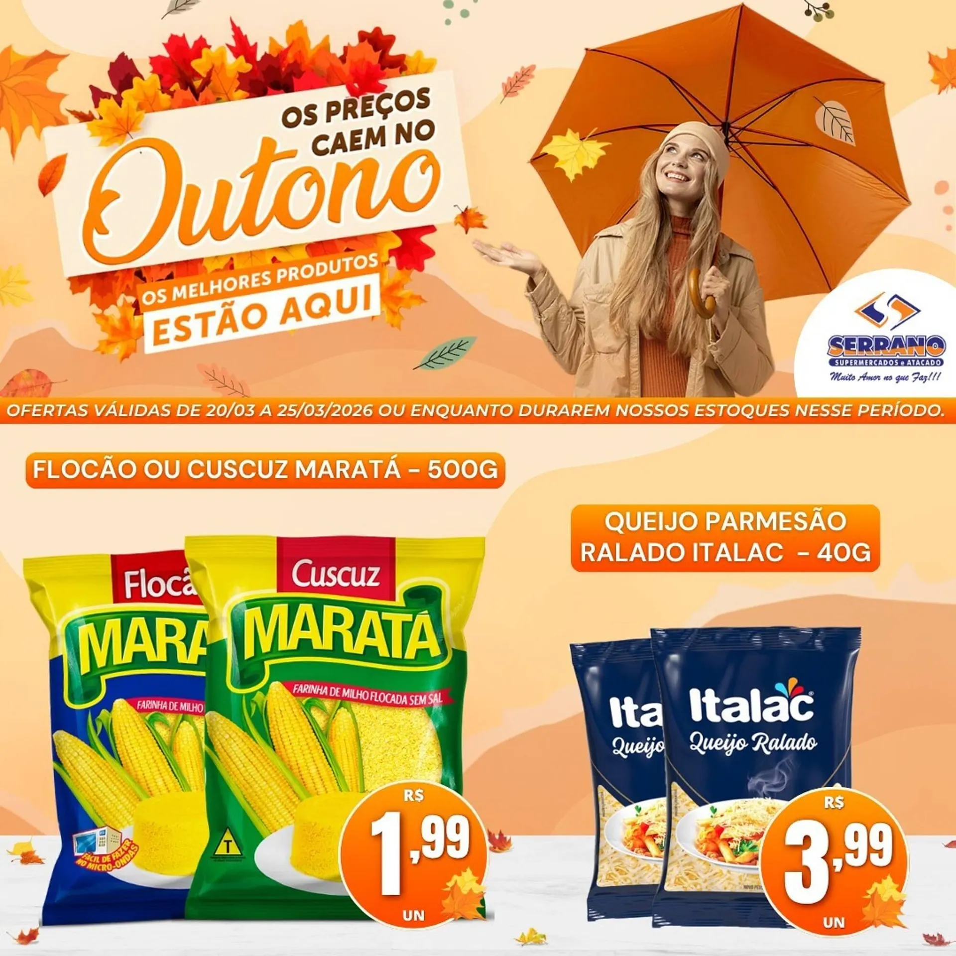 Encarte de Catálogo Serrano Supermercado 20 de março até 25 de março 2026 - Pagina 4