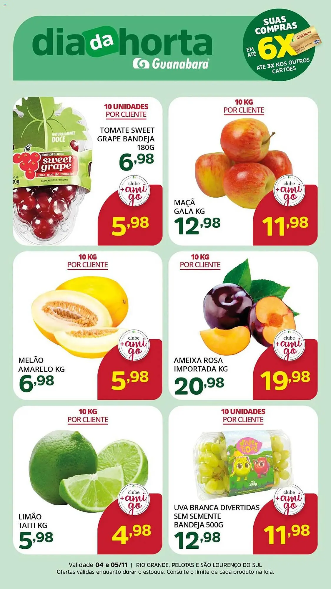 Encarte de Encarte Supermercados Guanabara 4 de novembro até 5 de novembro 2025 - Pagina 3