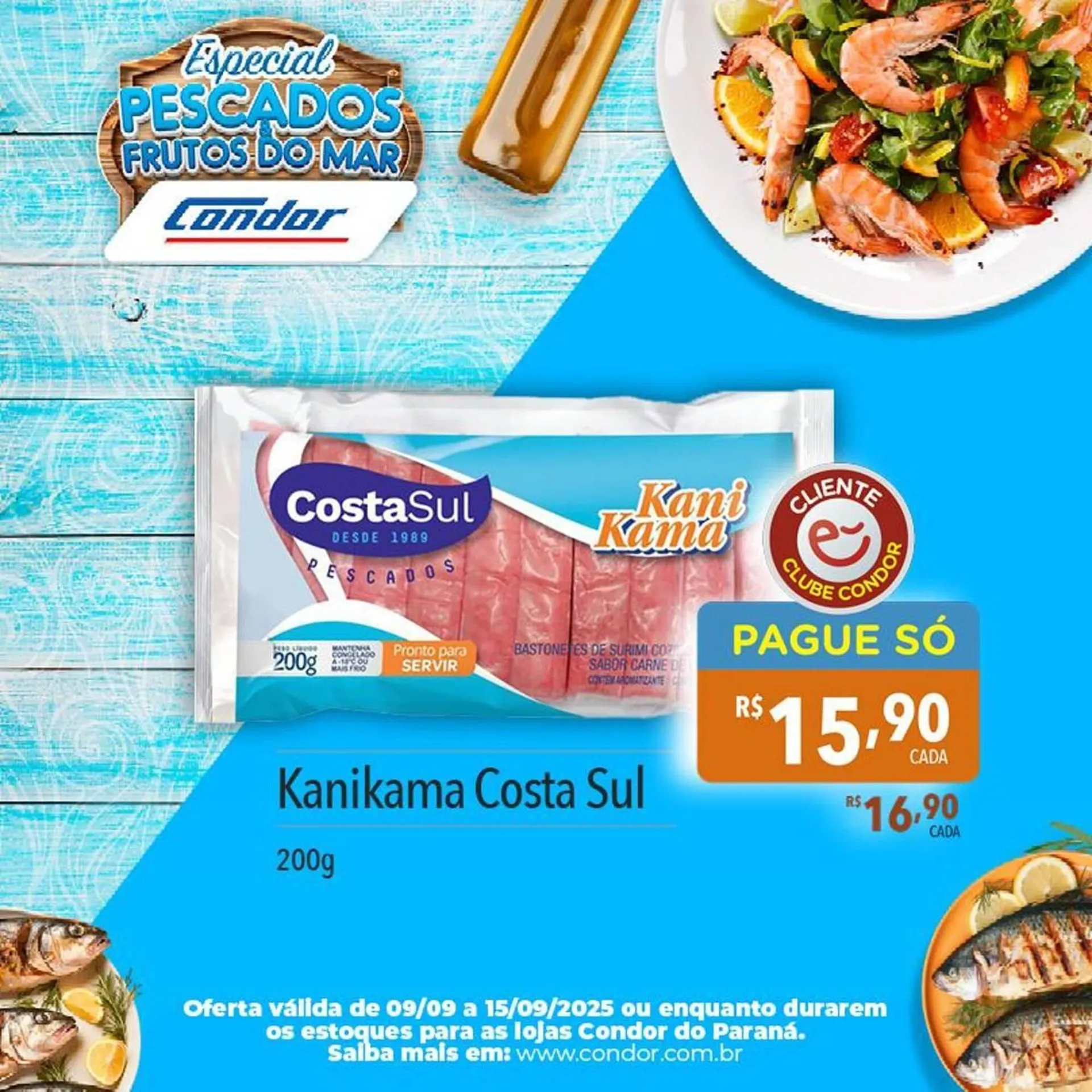 Encarte de Catálogo Supermercados Condor 10 de setembro até 15 de setembro 2025 - Pagina 3