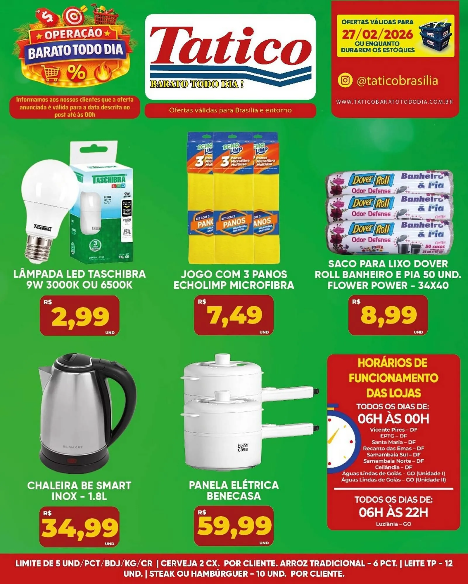 Encarte de Tabloide Tatico 26 de fevereiro até 27 de fevereiro 2026 - Pagina 2