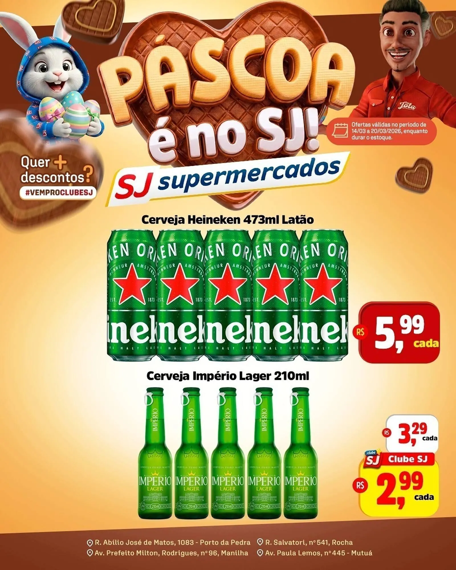 Encarte de Encarte Sj Supermercados 14 de março até 20 de março 2026 - Pagina 2