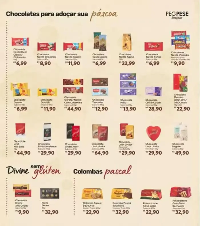Encarte de Especial Chocolates 25 de março até 15 de abril 2025 - Pagina 2