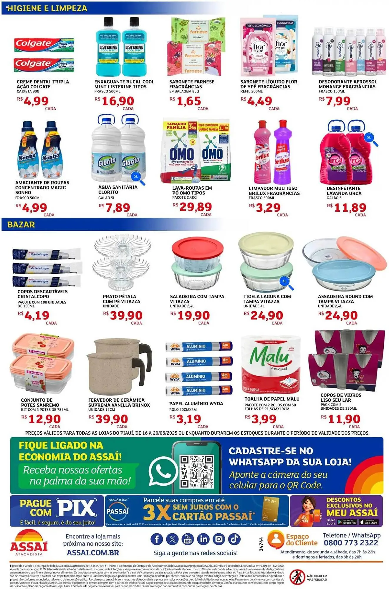 Encarte de Catálogo Assaí Atacadista 16 de junho até 20 de junho 2025 - Pagina 4